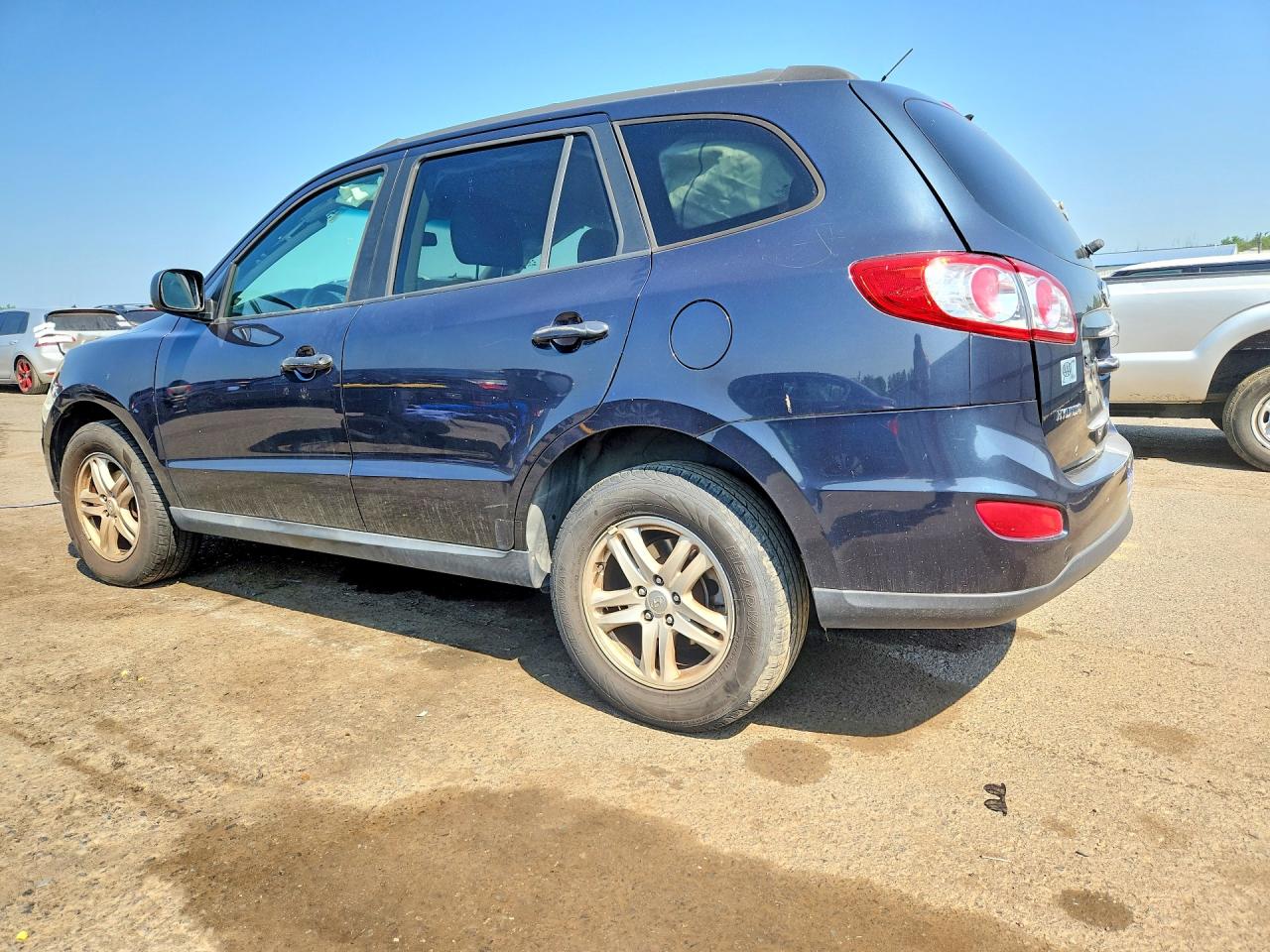 2011 Hyundai Santa Fe Gls Black vin: 5XYZGDAB4BG030416