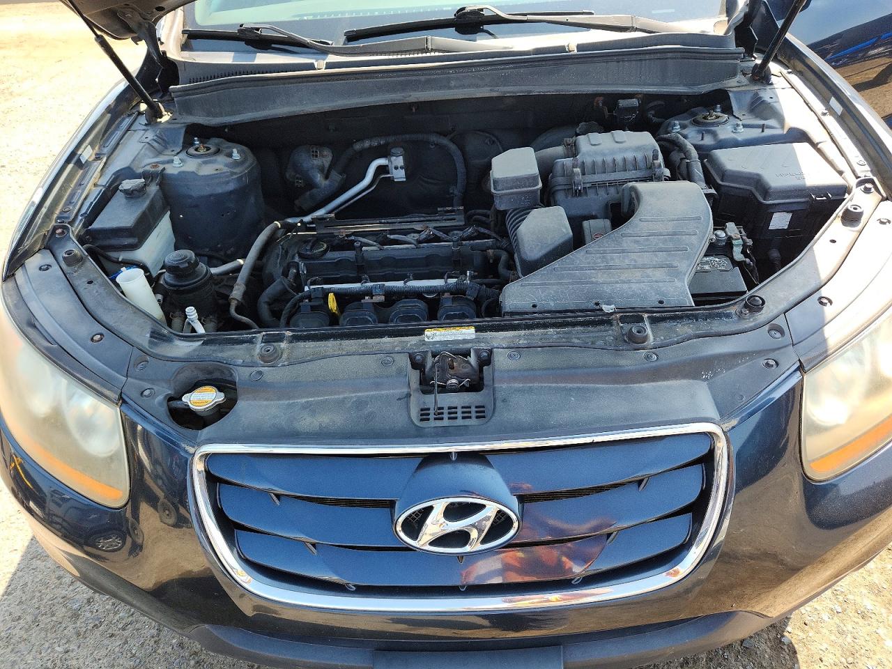 2011 Hyundai Santa Fe Gls Black vin: 5XYZGDAB4BG030416