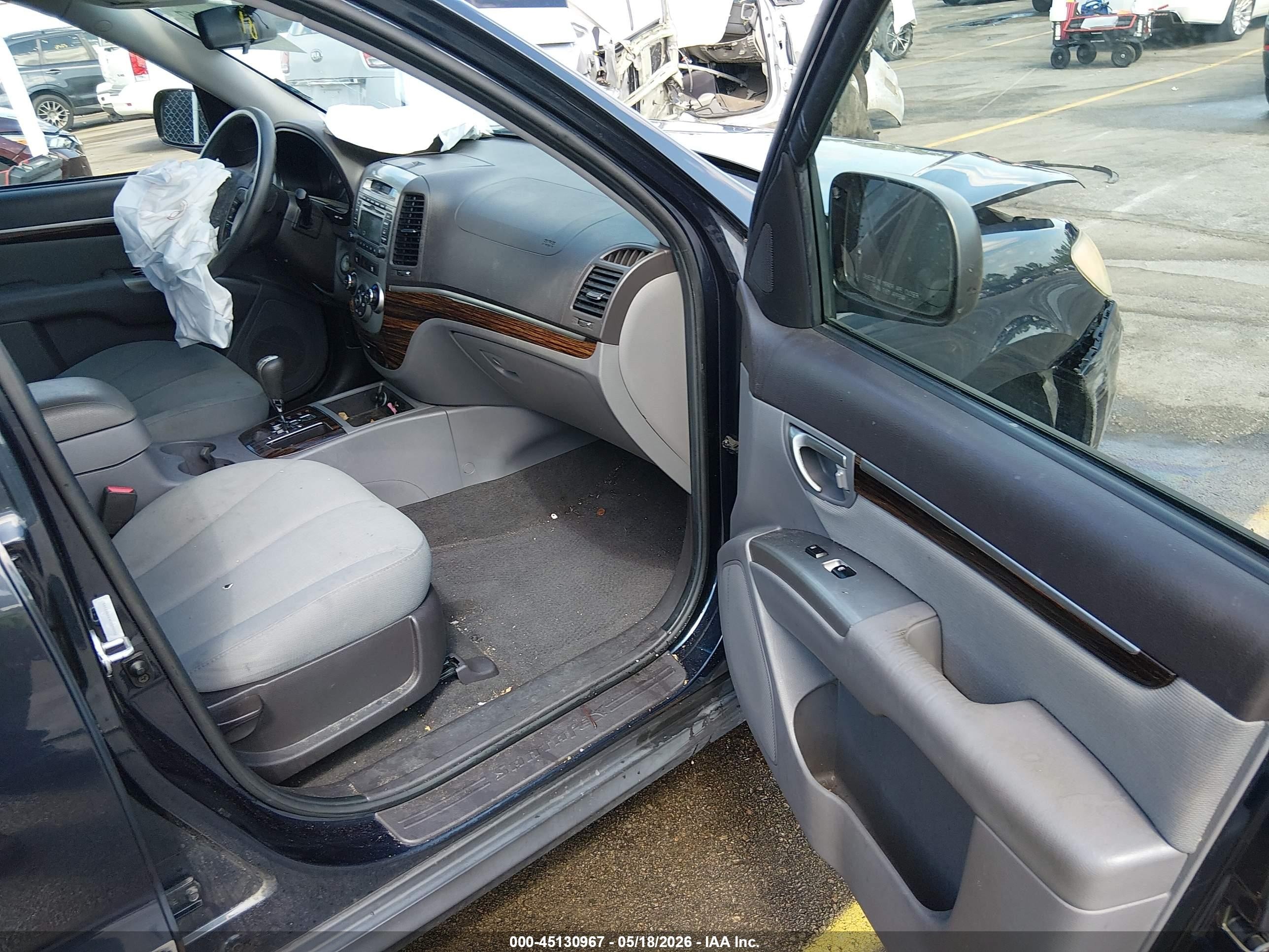 2012 Hyundai Santa Fe Gls Blue vin: 5XYZGDAB4CG098992