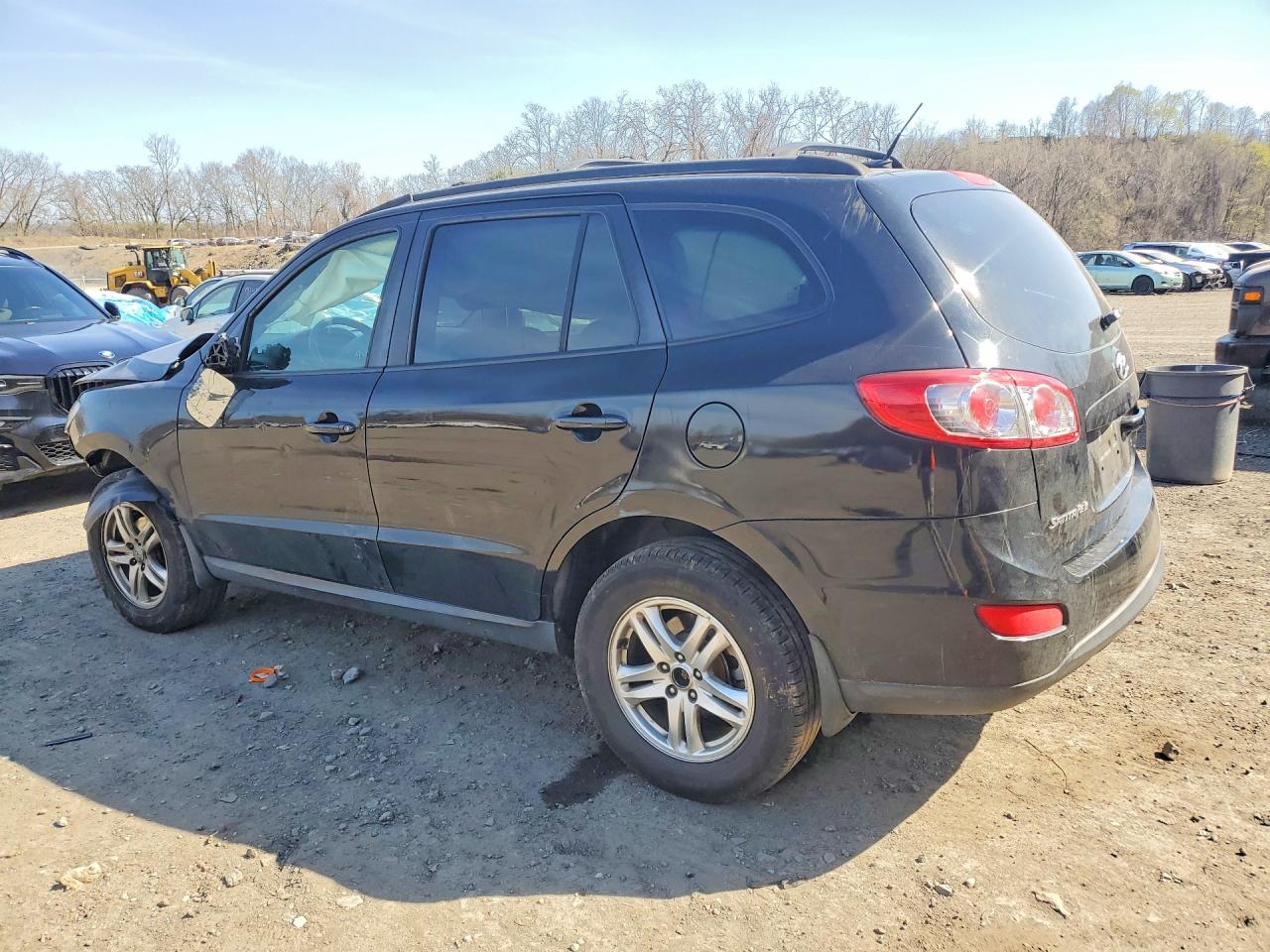 2012 Hyundai Santa Fe Gls Black vin: 5XYZGDAB4CG111529