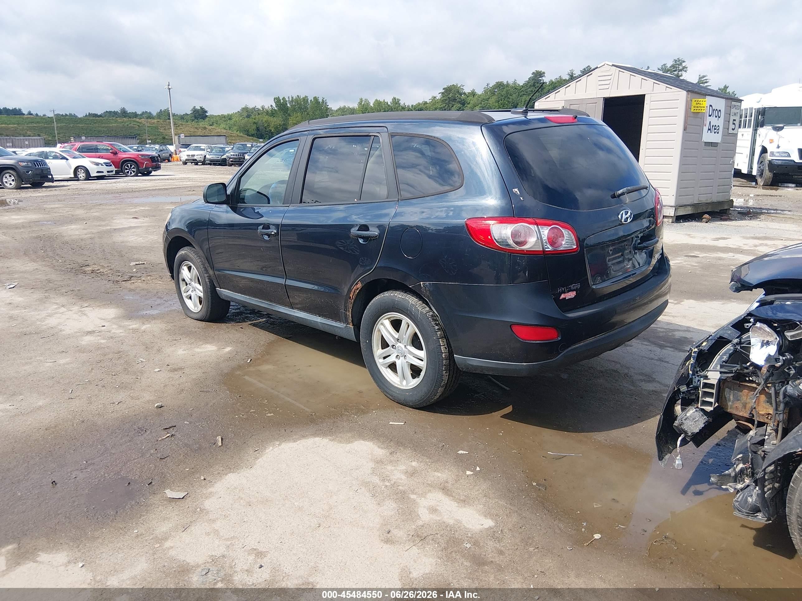 2011 Hyundai Santa Fe Gls Navy vin: 5XYZGDAB5BG004455