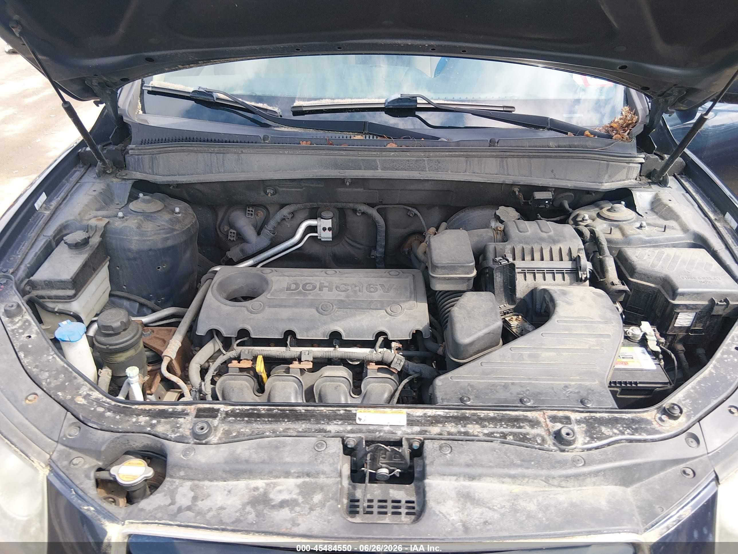 2011 Hyundai Santa Fe Gls Navy vin: 5XYZGDAB5BG004455