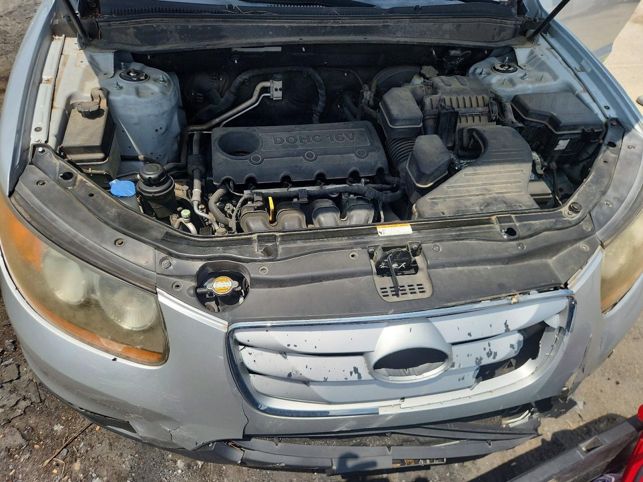 2011 Hyundai Santa Fe Gls Silver vin: 5XYZGDAB5BG023491