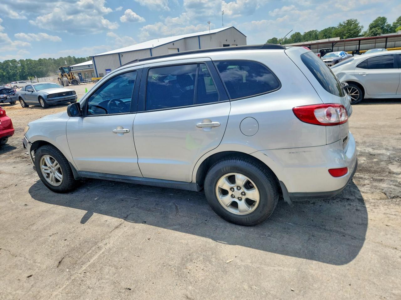 2011 Hyundai Santa Fe Gls Silver vin: 5XYZGDAB5BG023491