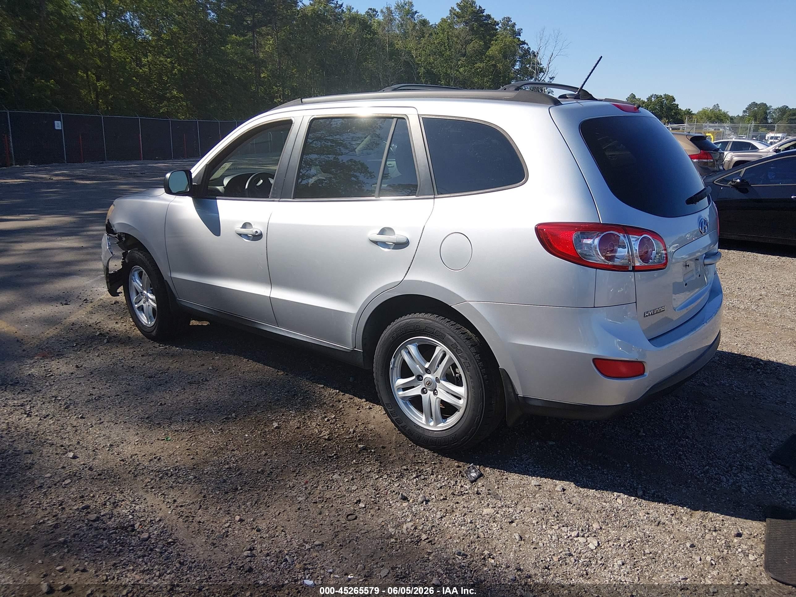 2011 Hyundai Santa Fe Gls Серебряный vin: 5XYZGDAB5BG035740
