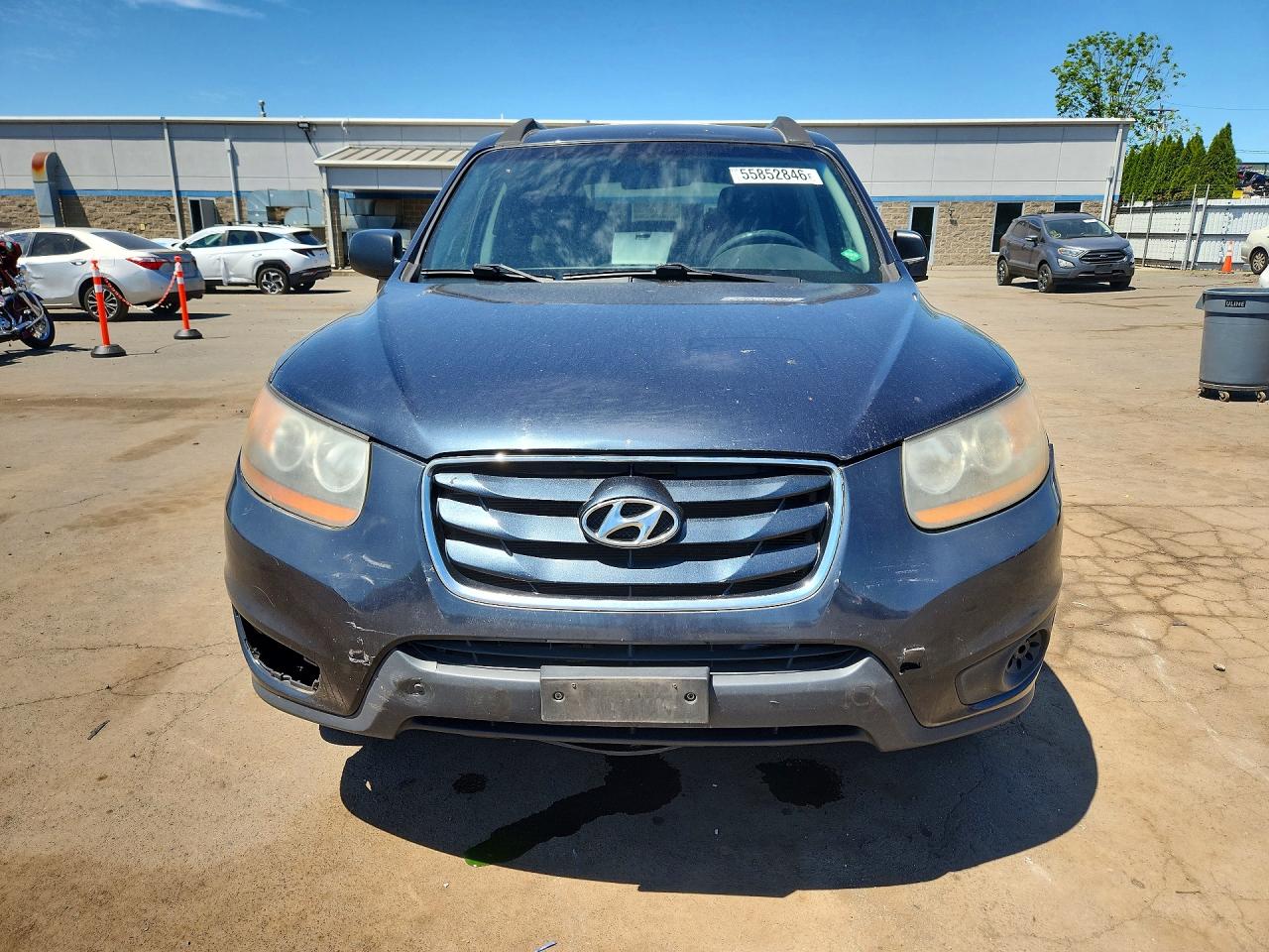 2011 Hyundai Santa Fe Gls Blue vin: 5XYZGDAB5BG070066