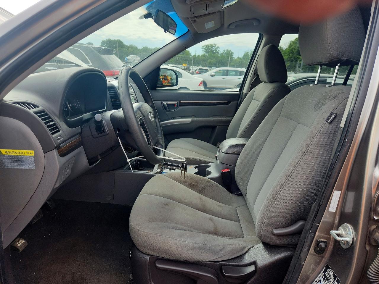 2011 Hyundai Santa Fe Gls Gray vin: 5XYZGDAB5BG074005