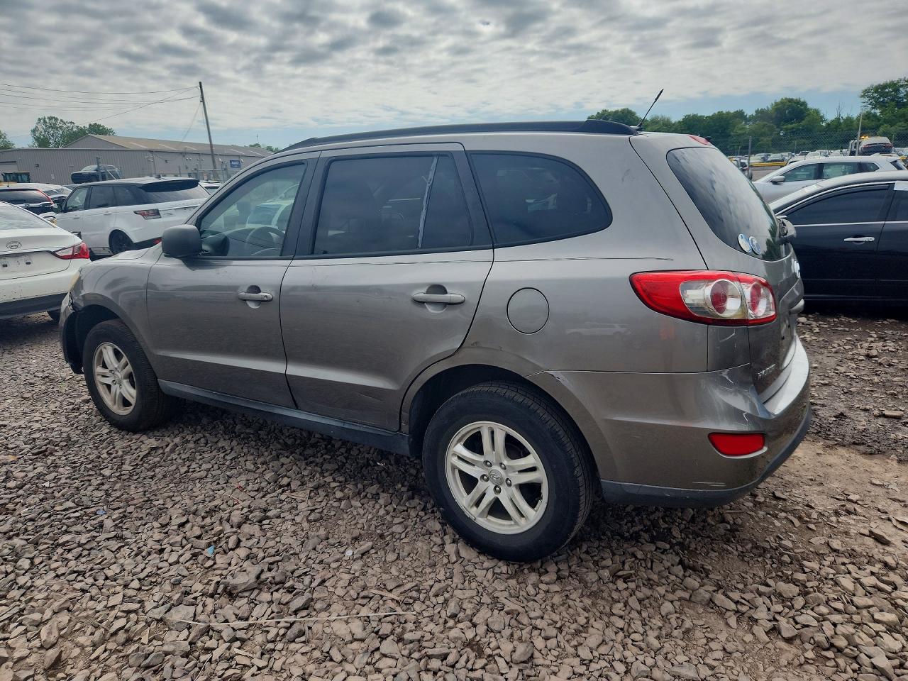 2011 Hyundai Santa Fe Gls Gray vin: 5XYZGDAB5BG074005