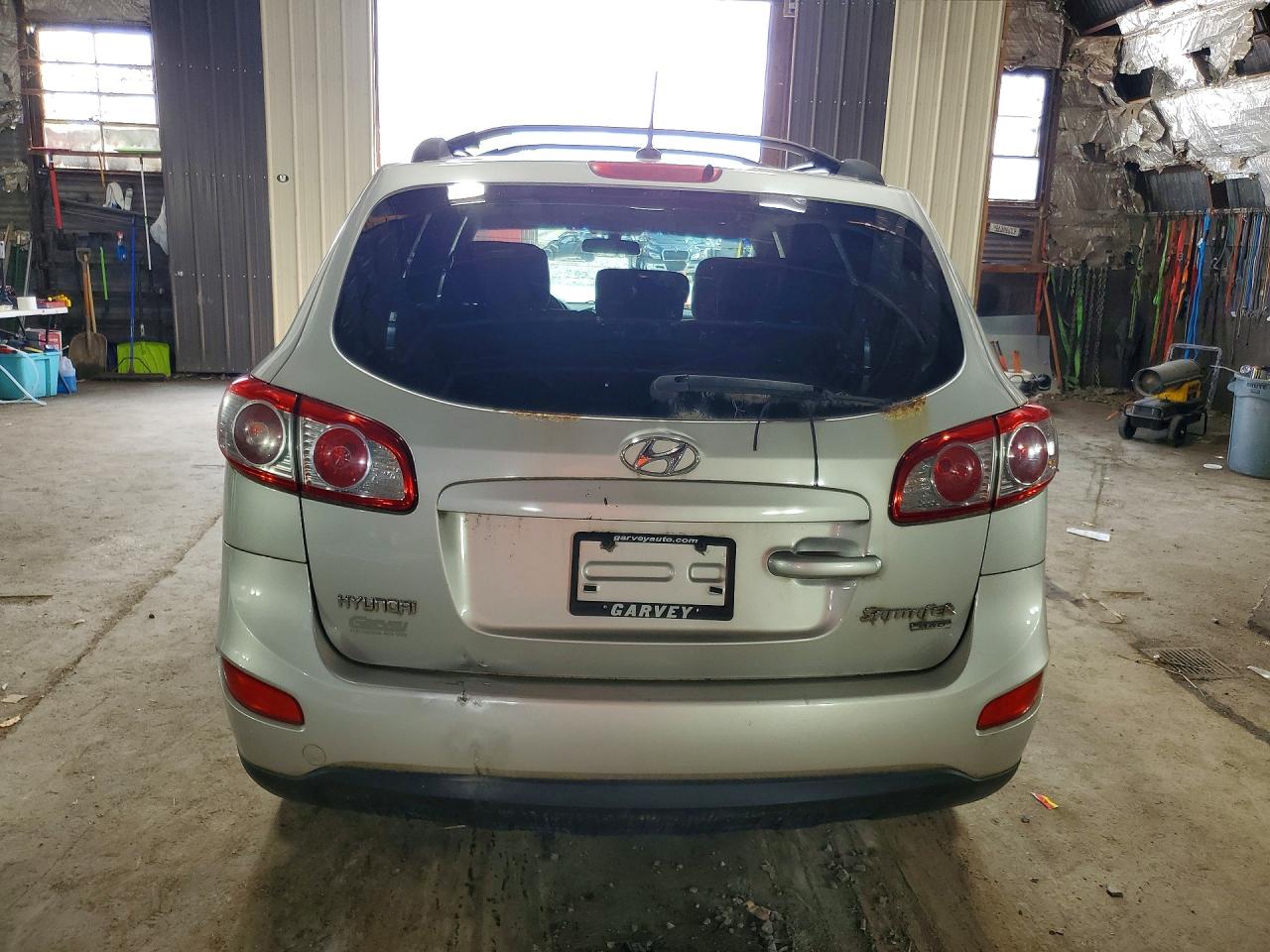 2011 Hyundai Santa Fe Gls Gray vin: 5XYZGDAB6BG041210