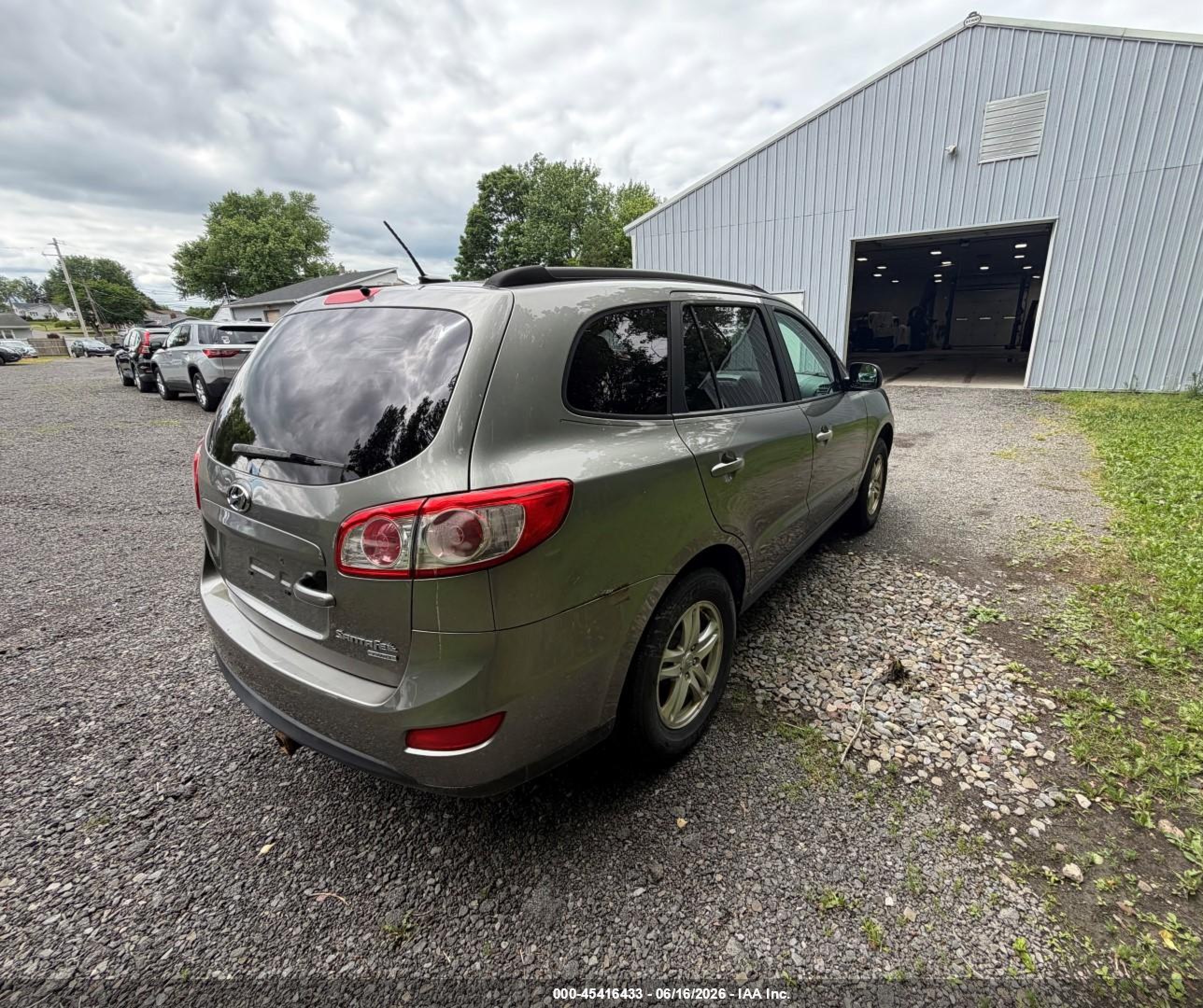 2011 Hyundai Santa Fe Gls Коричневый vin: 5XYZGDAB6BG068004