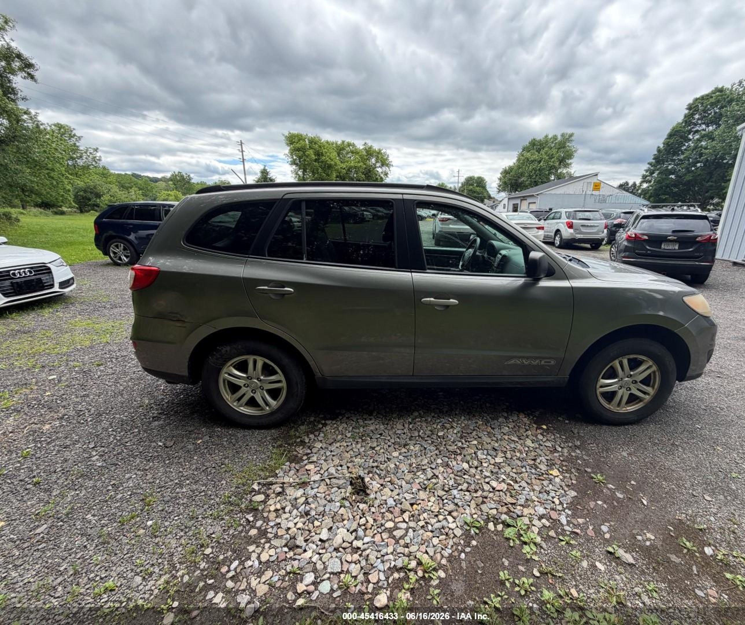 2011 Hyundai Santa Fe Gls Коричневый vin: 5XYZGDAB6BG068004