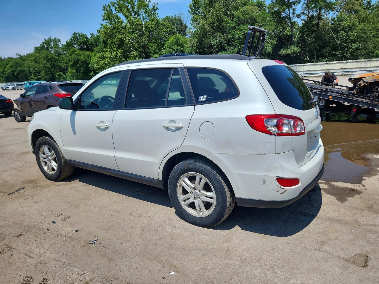 2012 Hyundai Santa Fe Gls White vin: 5XYZGDAB6CG103240