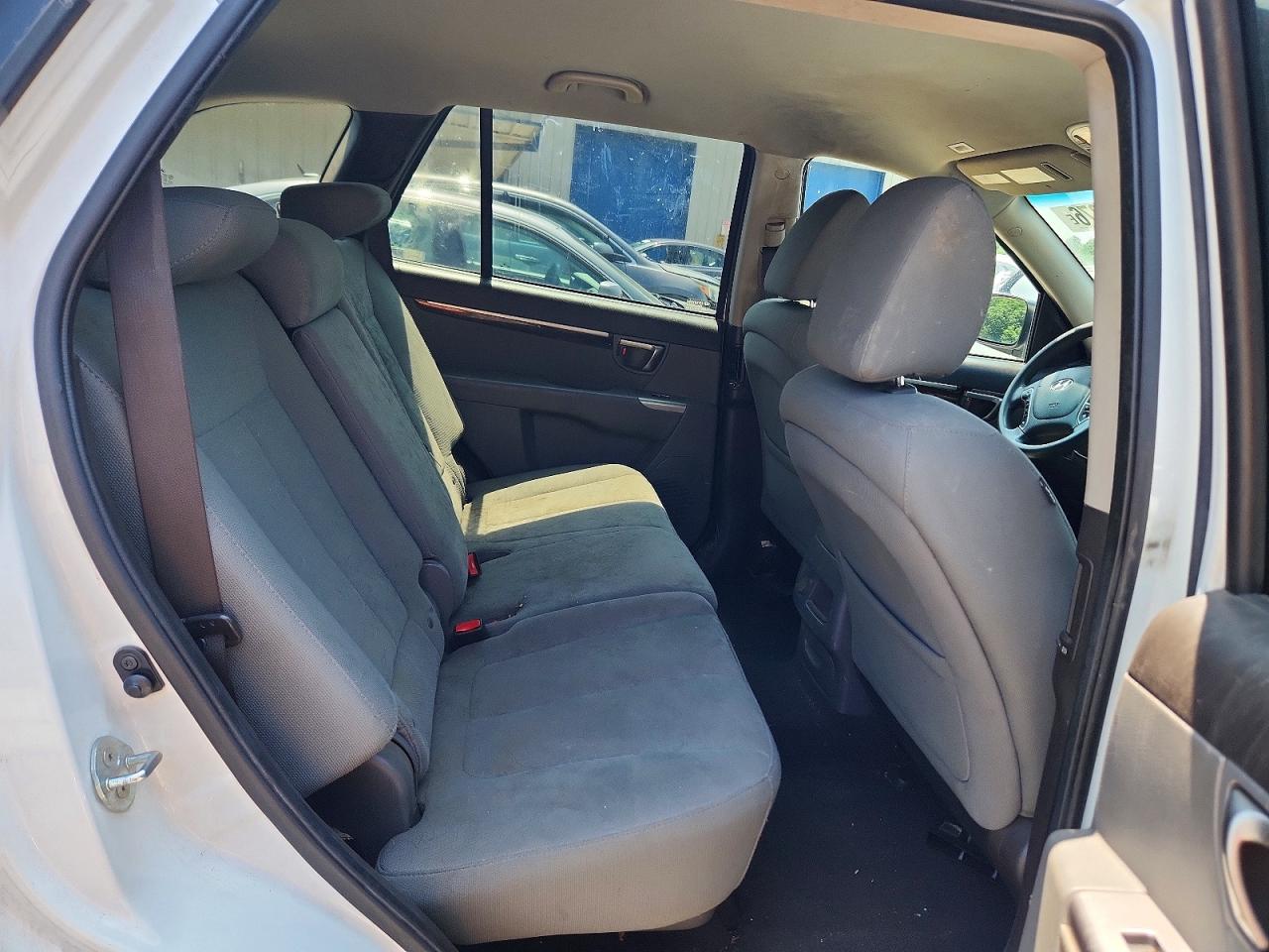 2012 Hyundai Santa Fe Gls White vin: 5XYZGDAB6CG103240