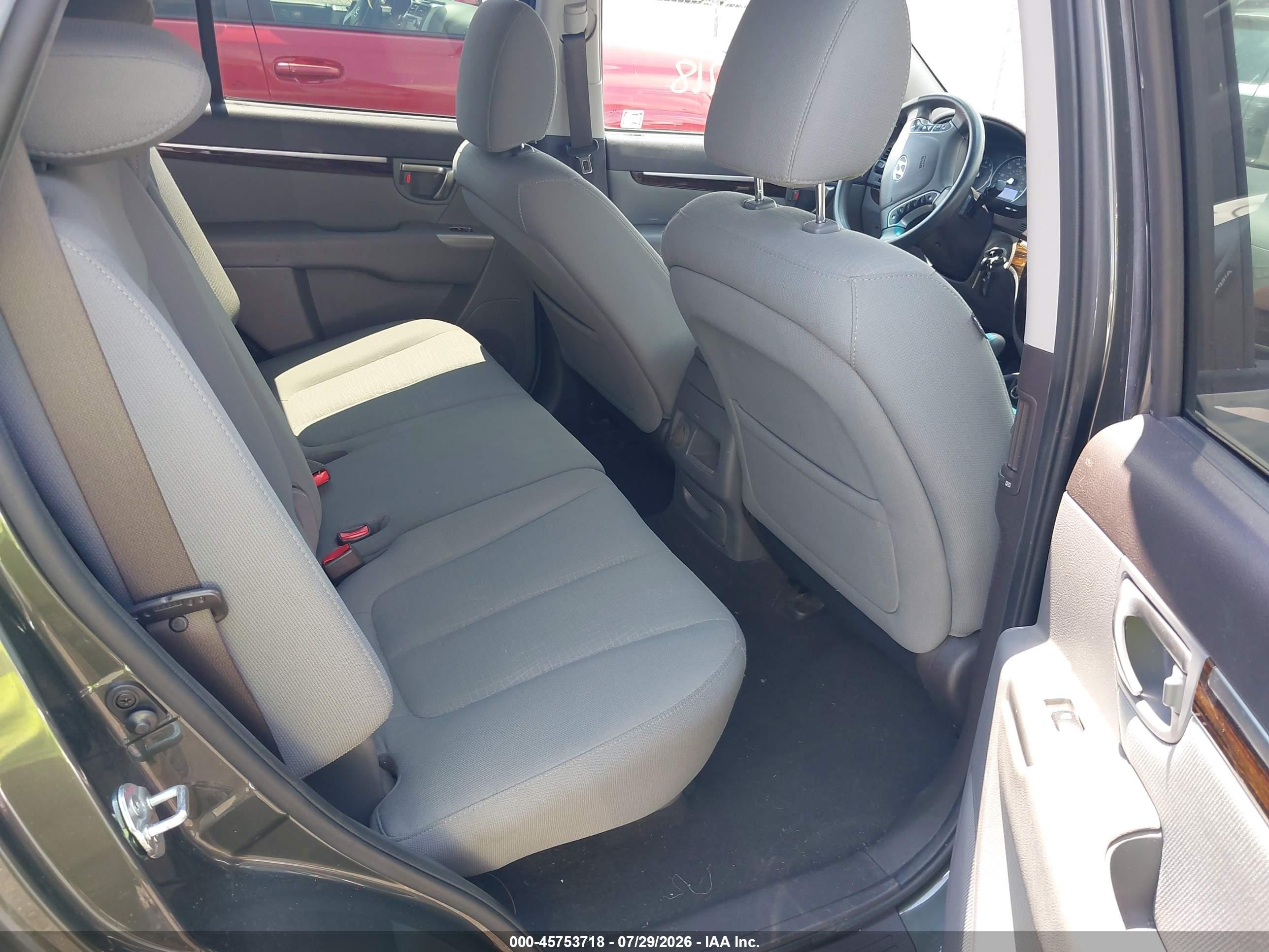 2012 Hyundai Santa Fe Gls Серый vin: 5XYZGDAB6CG126419