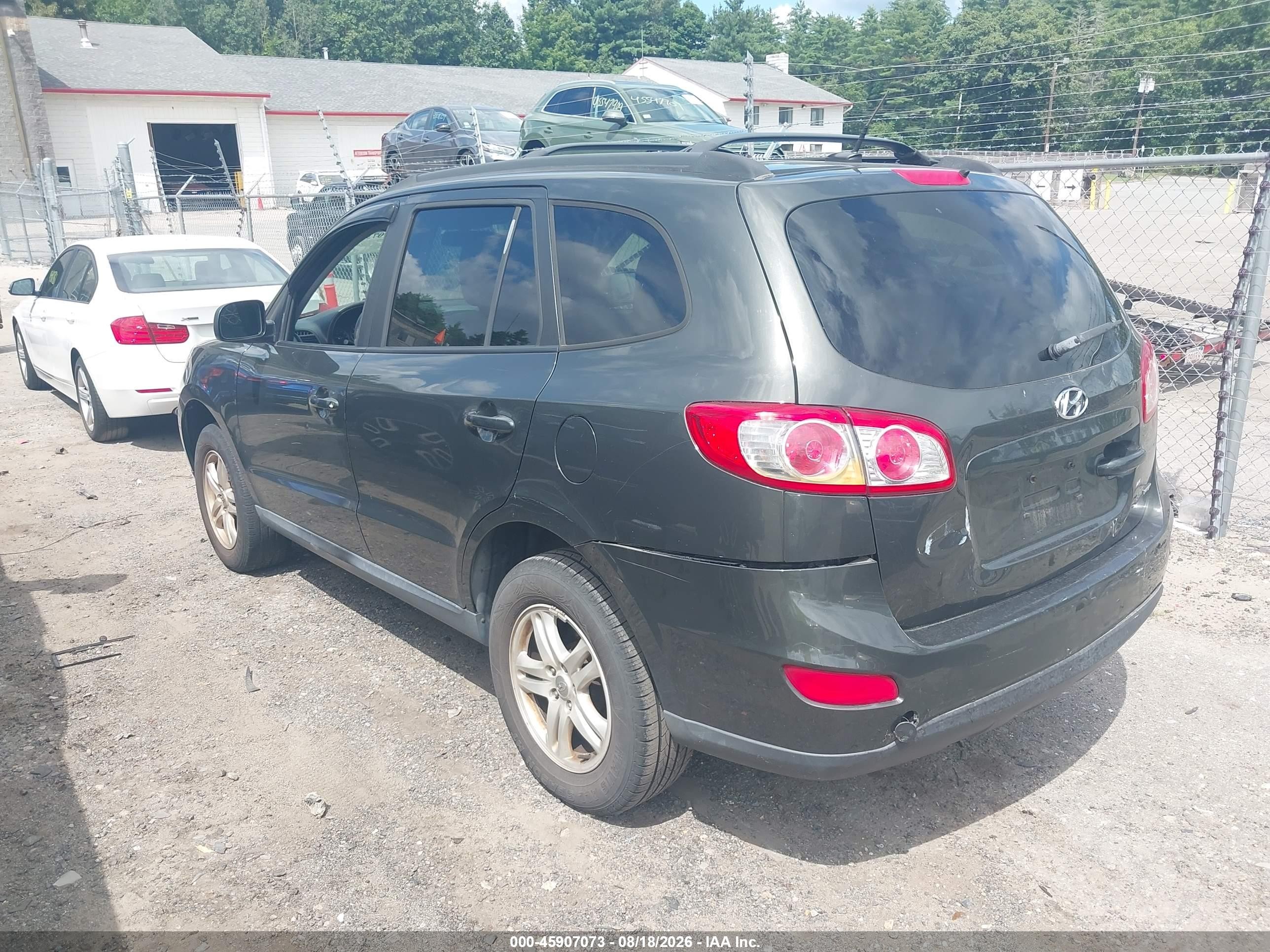 2011 Hyundai Santa Fe Gls Серый vin: 5XYZGDAB7BG071610