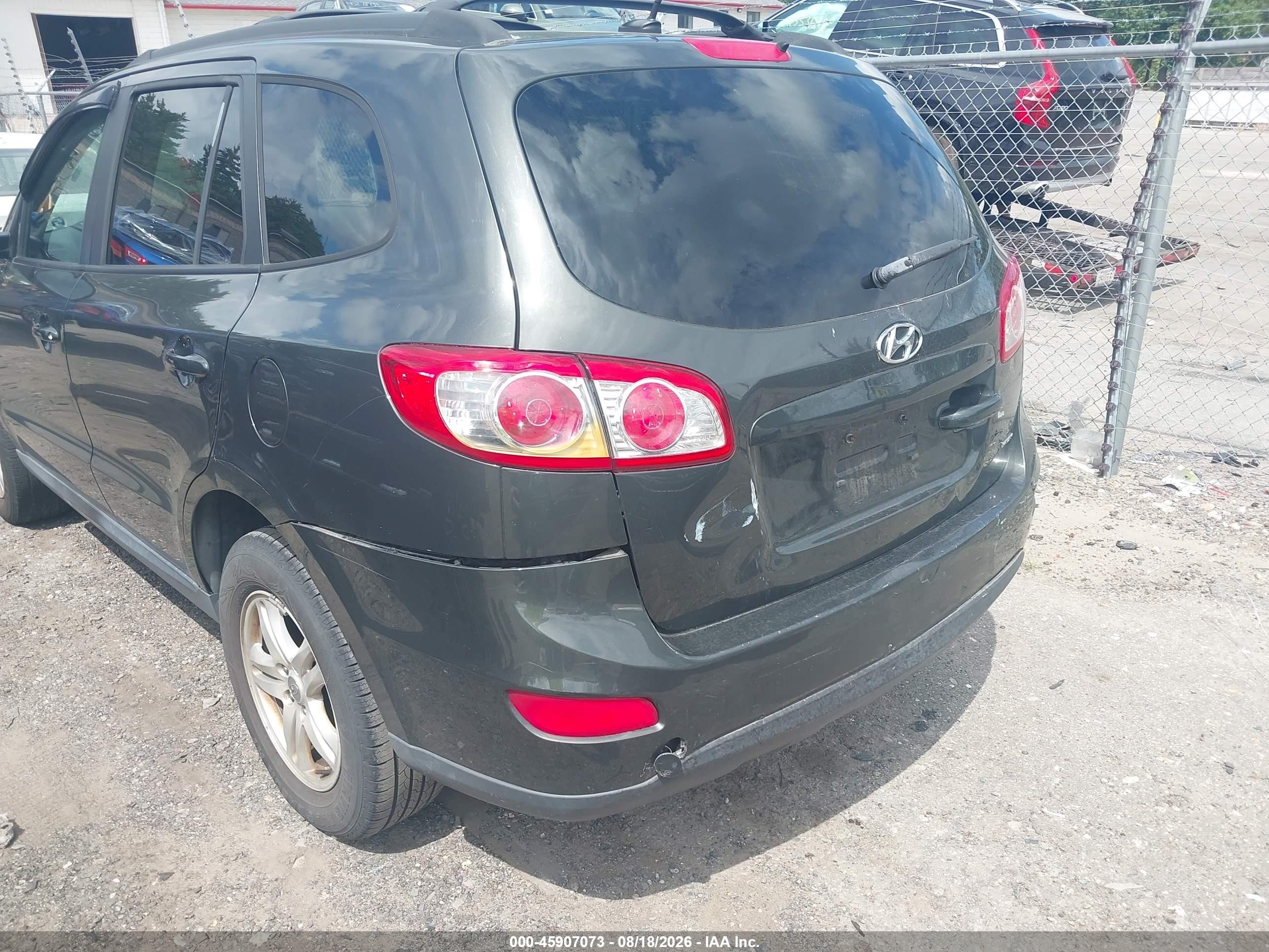 2011 Hyundai Santa Fe Gls Серый vin: 5XYZGDAB7BG071610