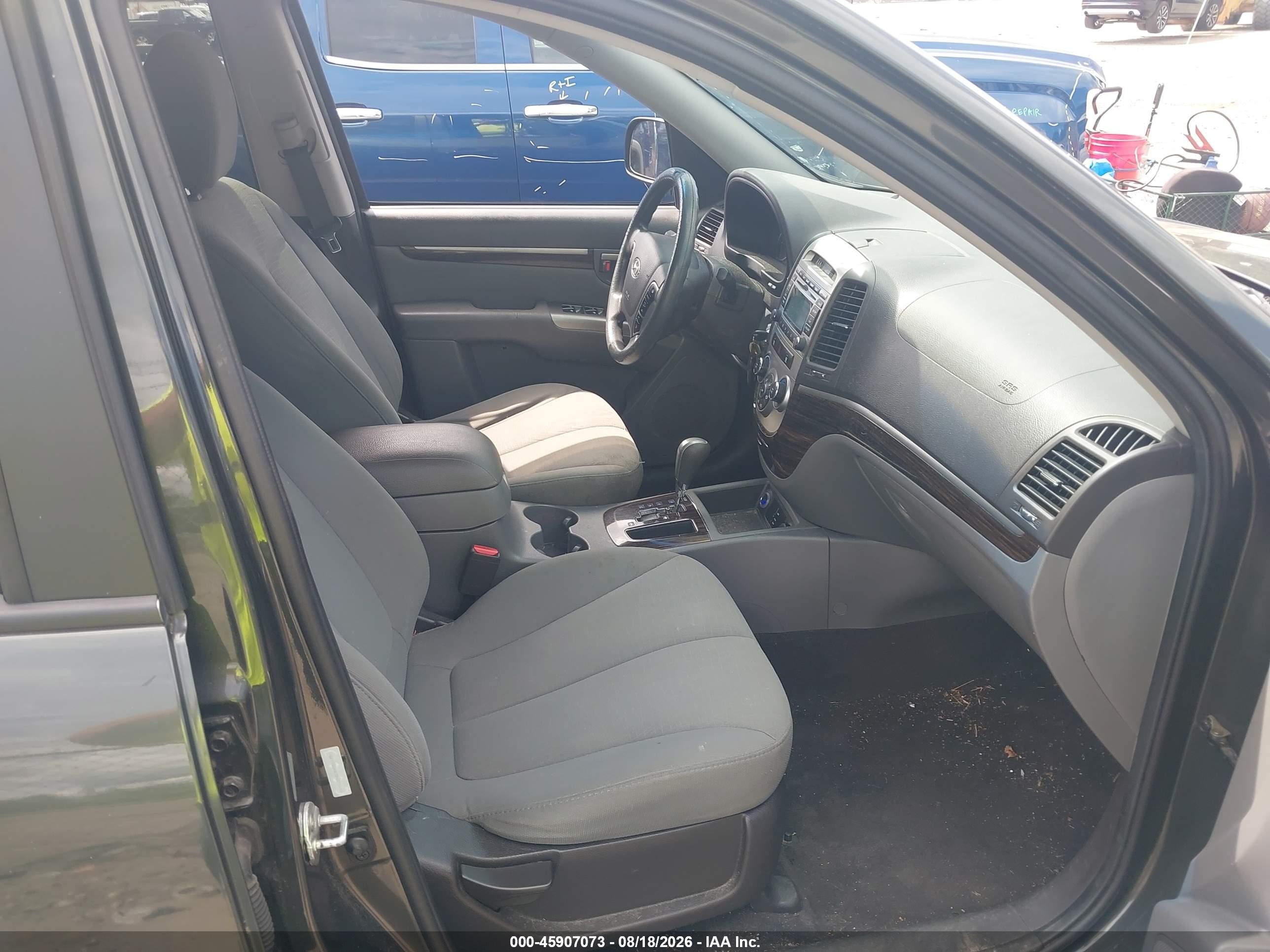 2011 Hyundai Santa Fe Gls Серый vin: 5XYZGDAB7BG071610
