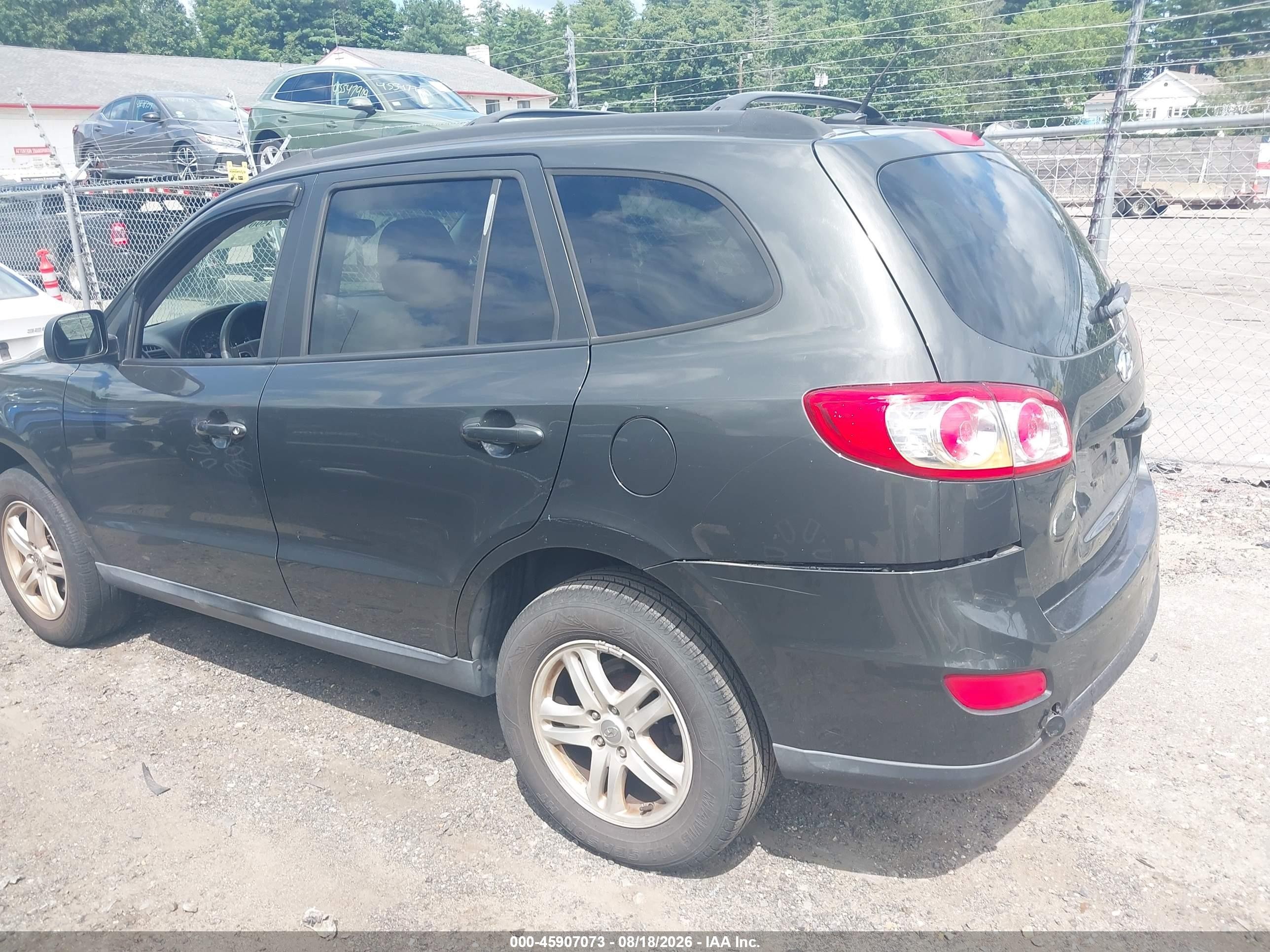 2011 Hyundai Santa Fe Gls Серый vin: 5XYZGDAB7BG071610