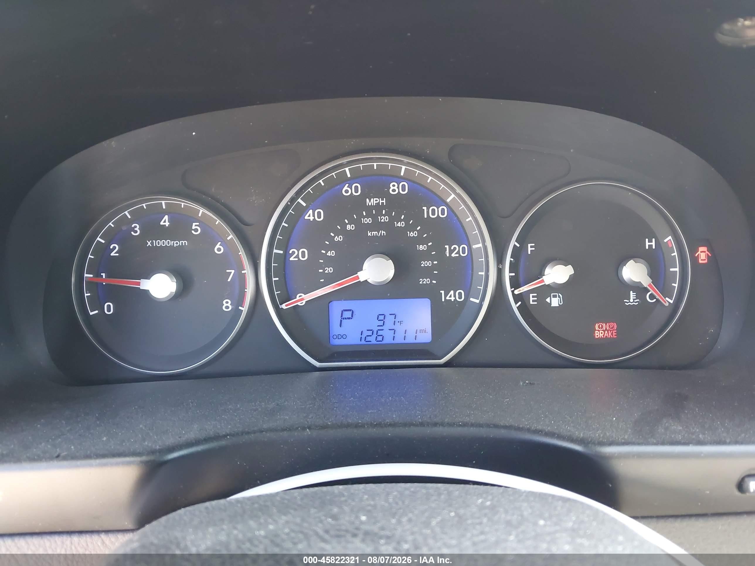 2011 Hyundai Santa Fe Gls Gray vin: 5XYZGDAB7BG077150