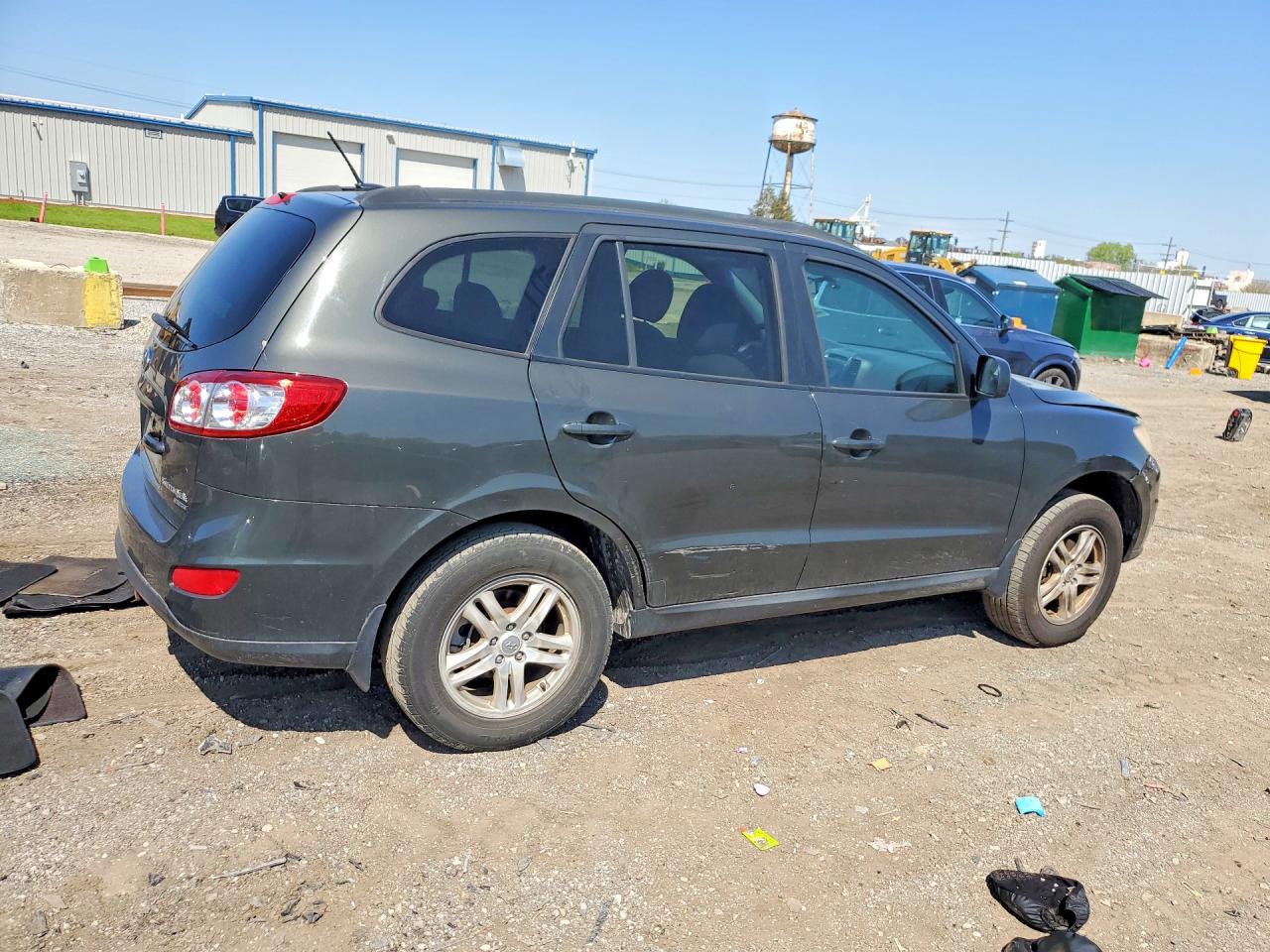 2011 Hyundai Santa Fe Gls Gray vin: 5XYZGDAB7BG081599
