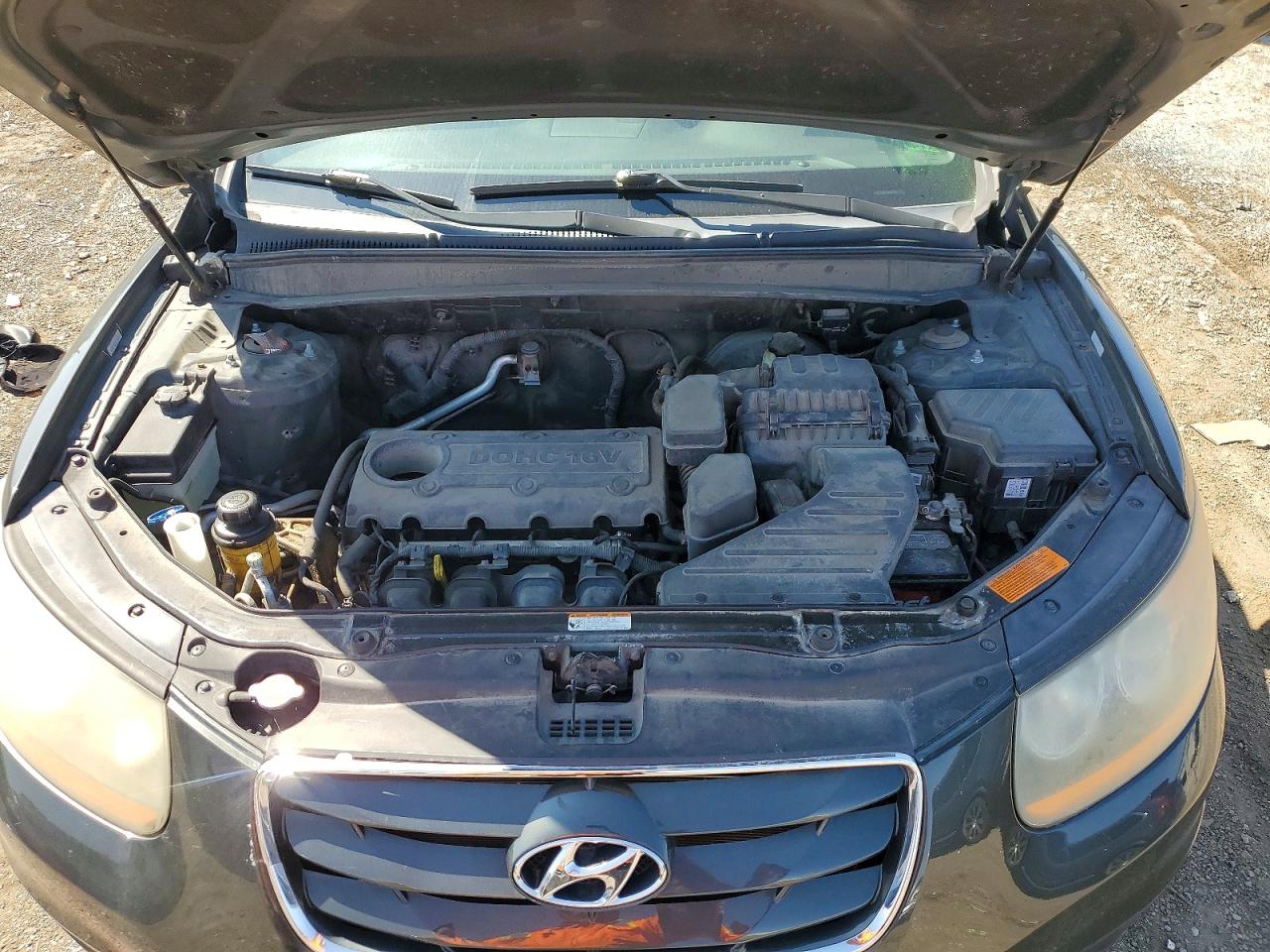 2011 Hyundai Santa Fe Gls Gray vin: 5XYZGDAB7BG081599