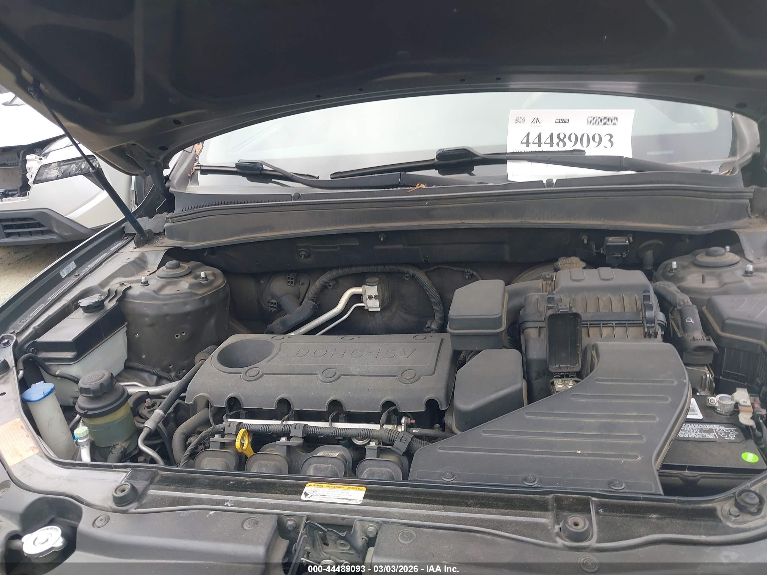 2011 Hyundai Santa Fe Gls Brown vin: 5XYZGDAB8BG002182
