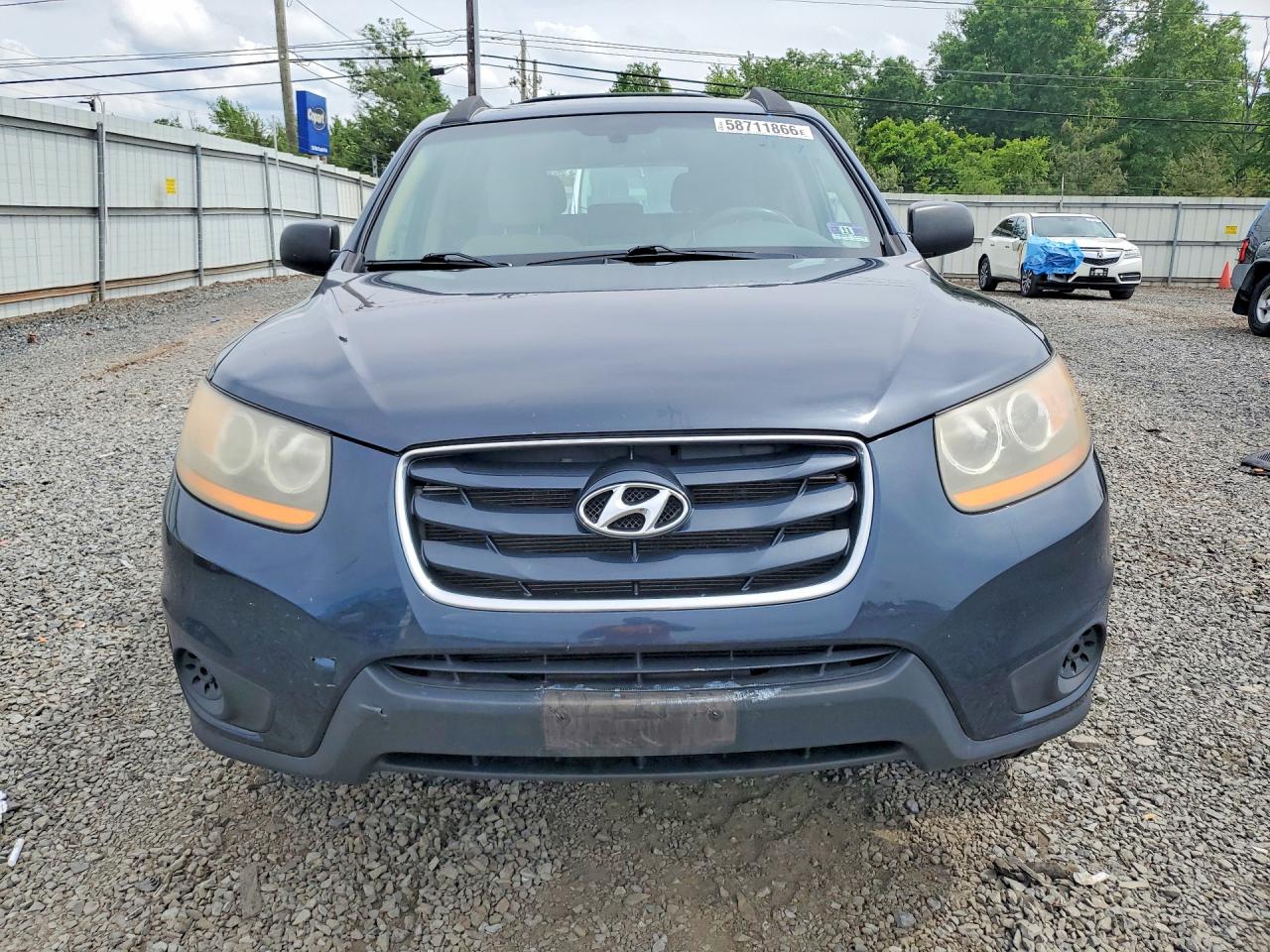 2011 Hyundai Santa Fe Gls Blue vin: 5XYZGDAB8BG083605