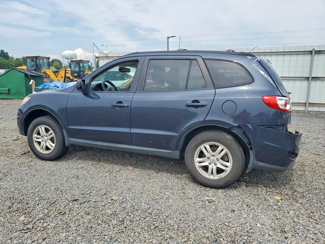 2011 Hyundai Santa Fe Gls Blue vin: 5XYZGDAB8BG083605