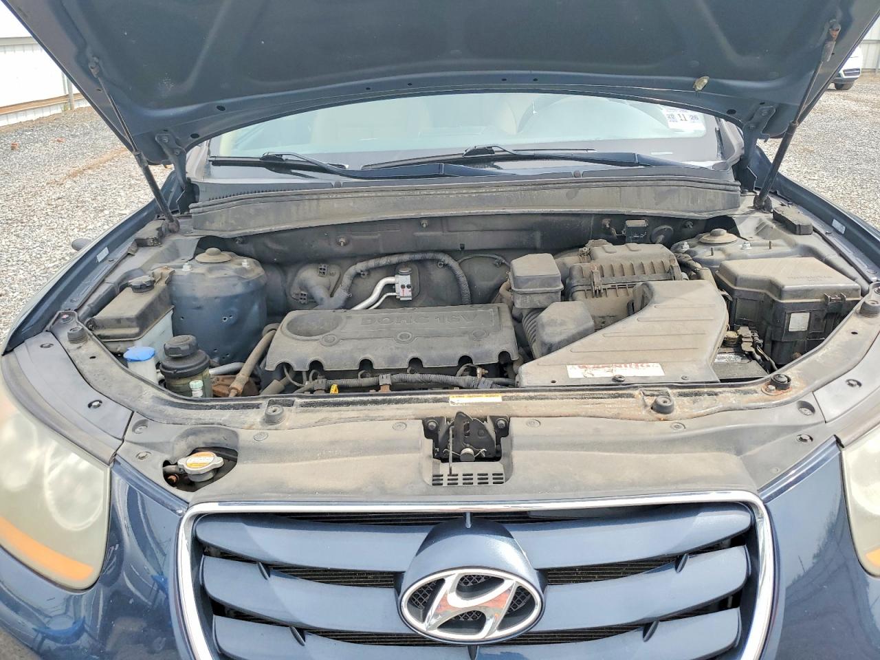 2011 Hyundai Santa Fe Gls Blue vin: 5XYZGDAB8BG083605