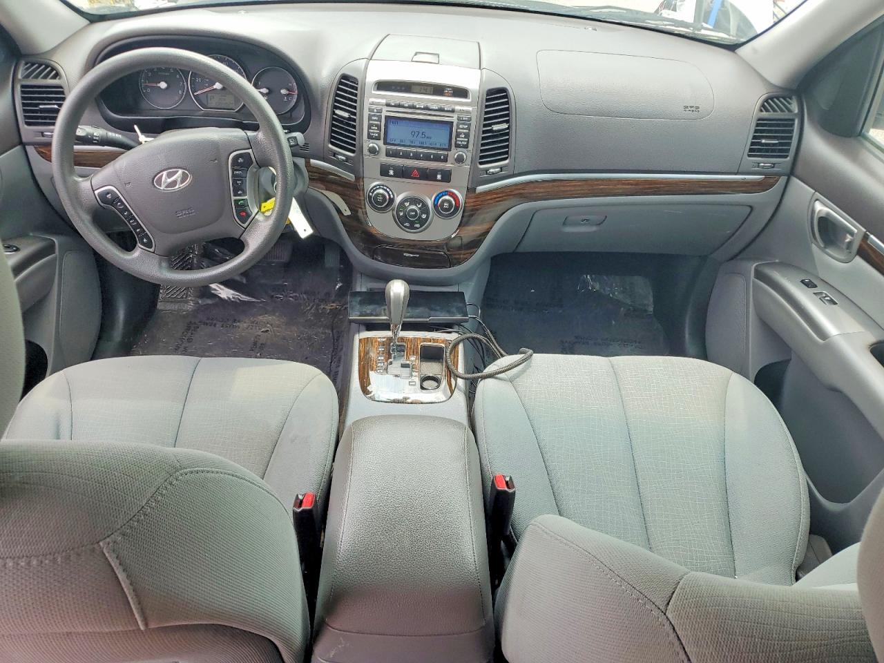 2012 Hyundai Santa Fe Gls Белый vin: 5XYZGDAB8CG116975