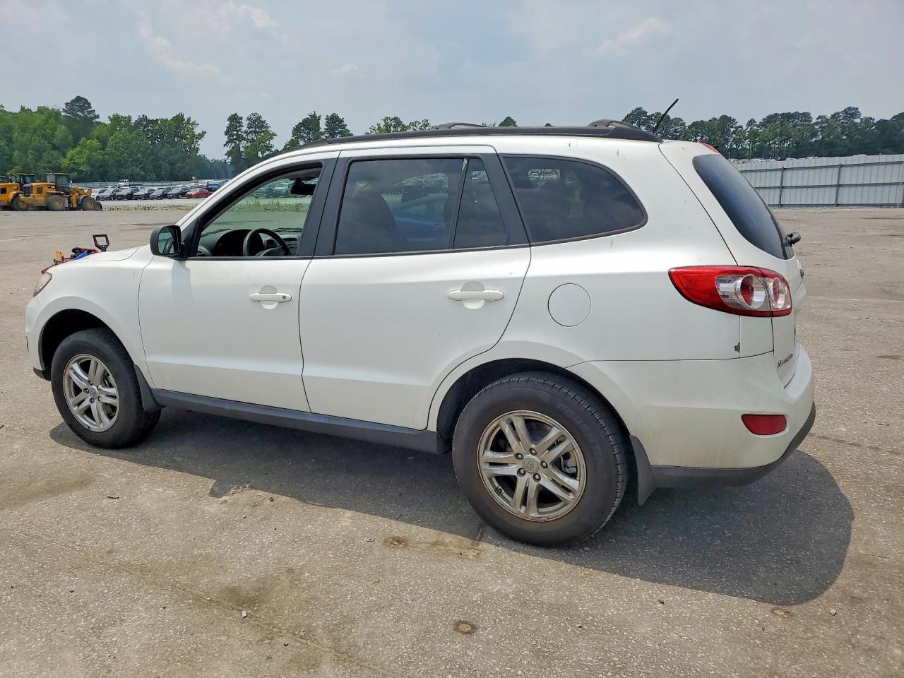 2012 Hyundai Santa Fe Gls Белый vin: 5XYZGDAB8CG116975