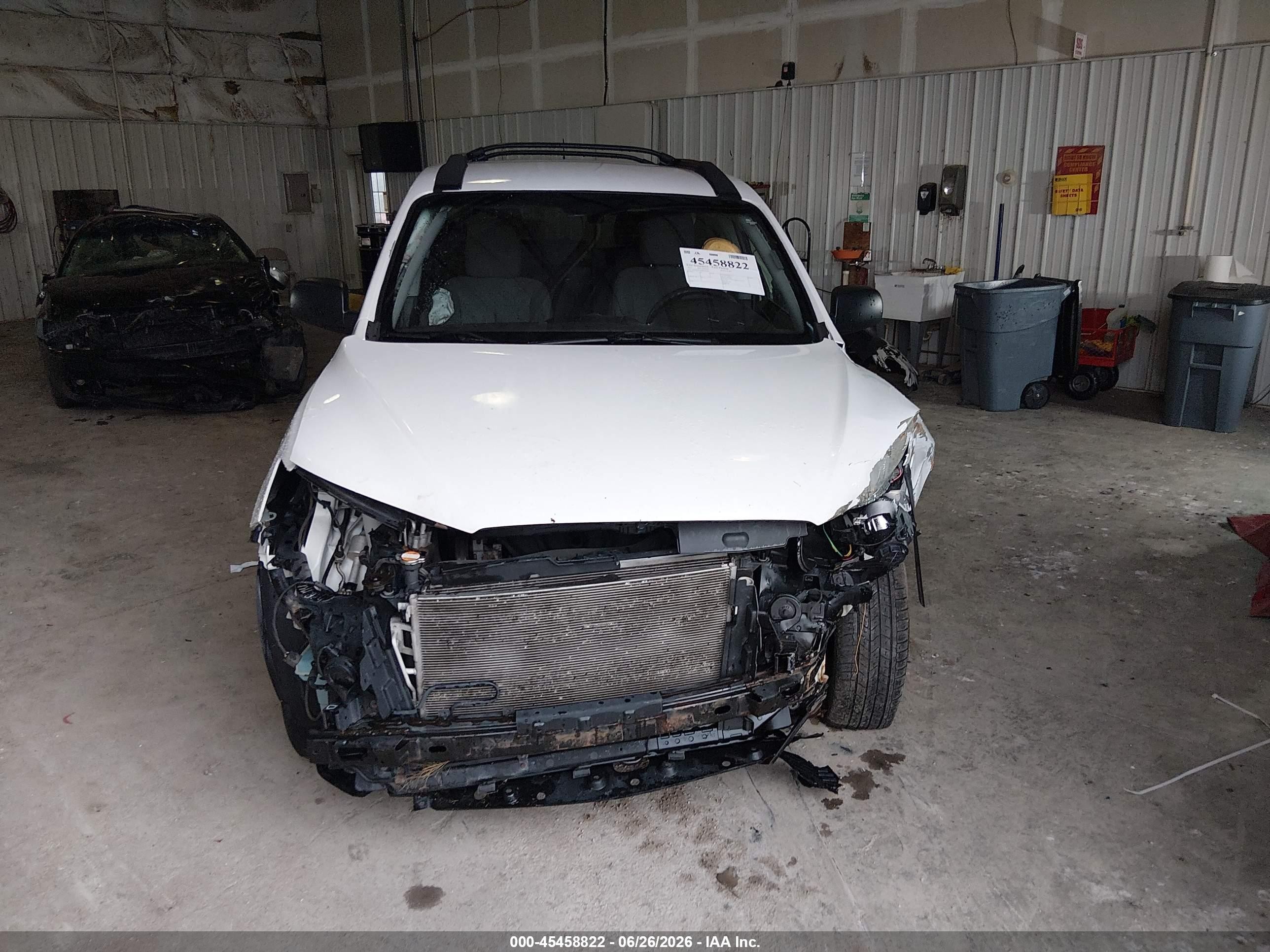 2011 Hyundai Santa Fe Gls Белый vin: 5XYZGDAB9BG016351