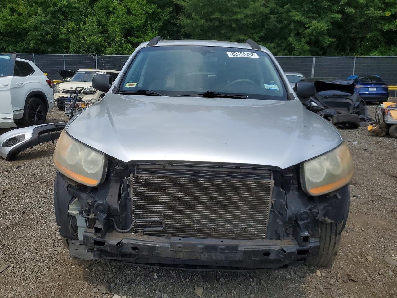 2011 Hyundai Santa Fe Gls Silver vin: 5XYZGDAB9BG028709