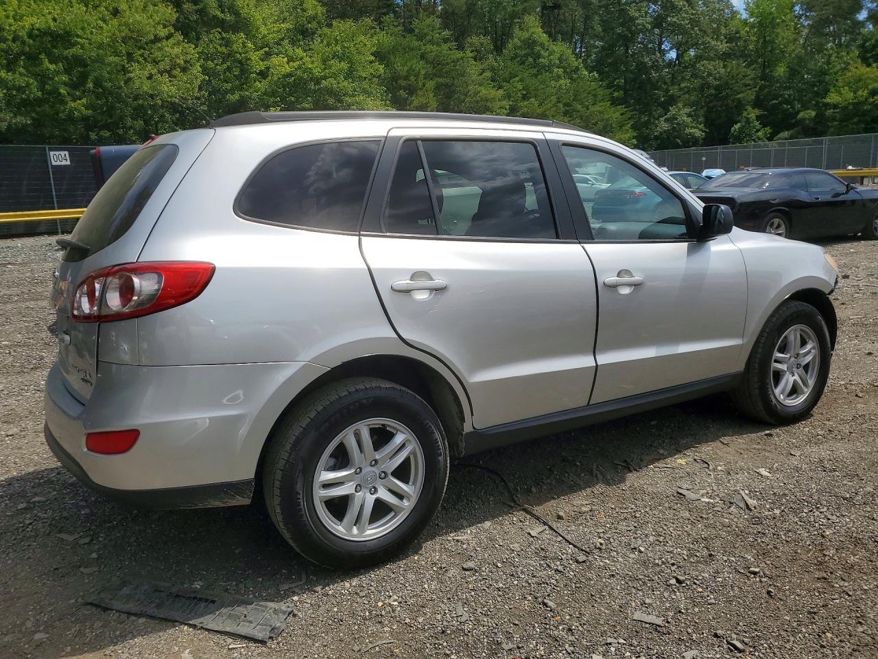 2011 Hyundai Santa Fe Gls Silver vin: 5XYZGDAB9BG028709
