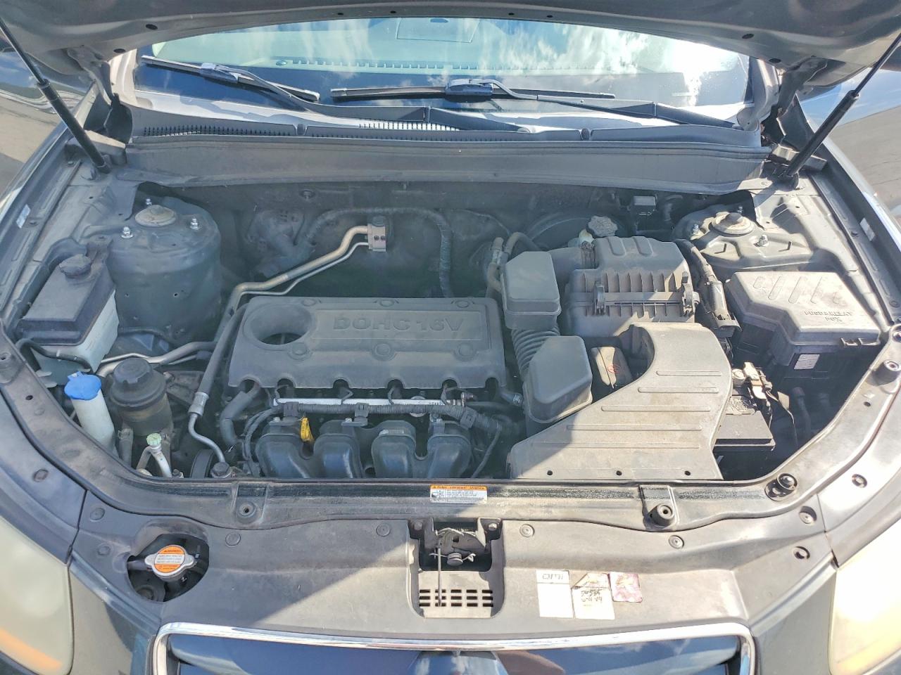 2011 Hyundai Santa Fe Gls Gray vin: 5XYZGDAB9BG074394