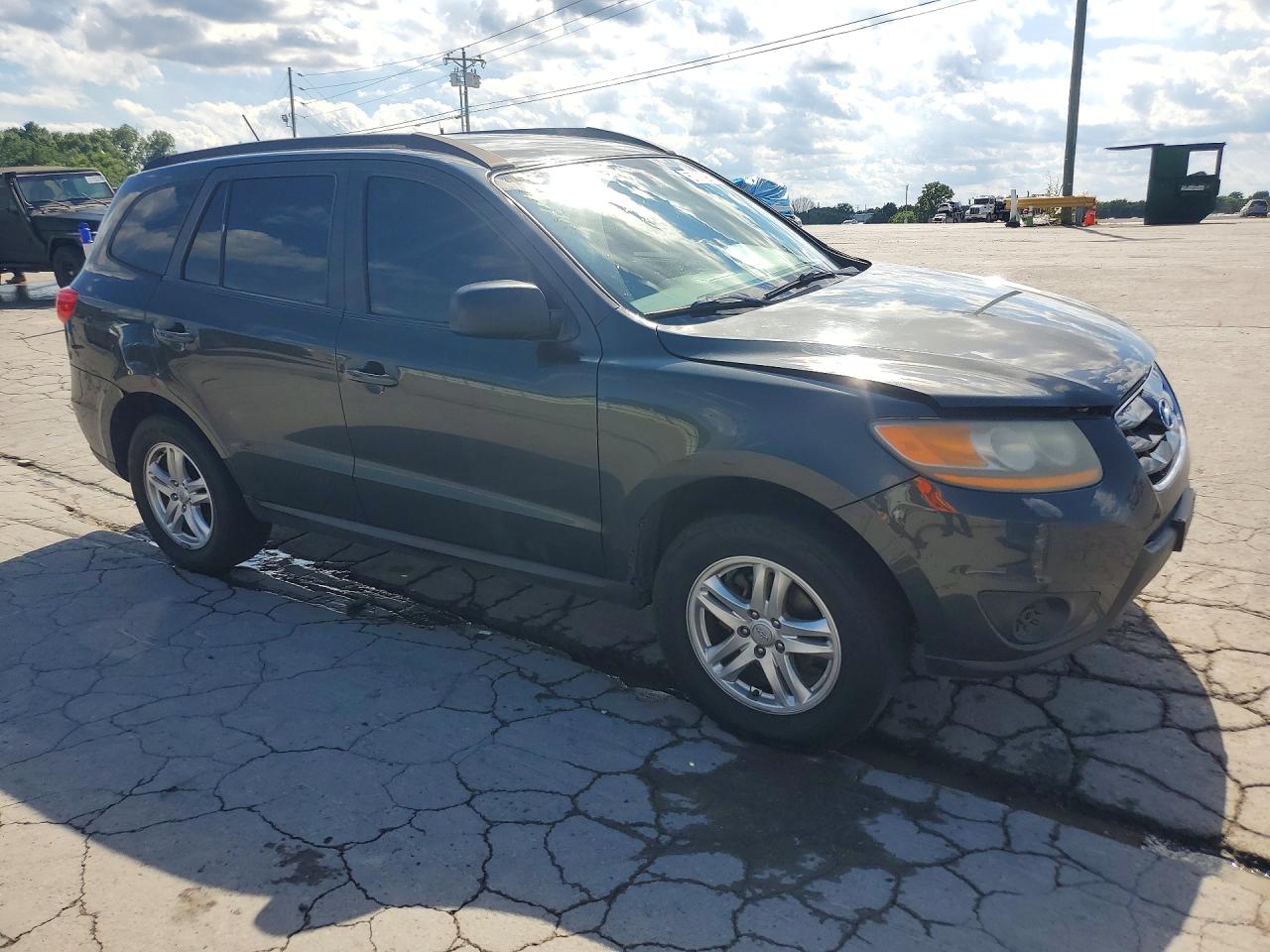 2011 Hyundai Santa Fe Gls Gray vin: 5XYZGDAB9BG074394