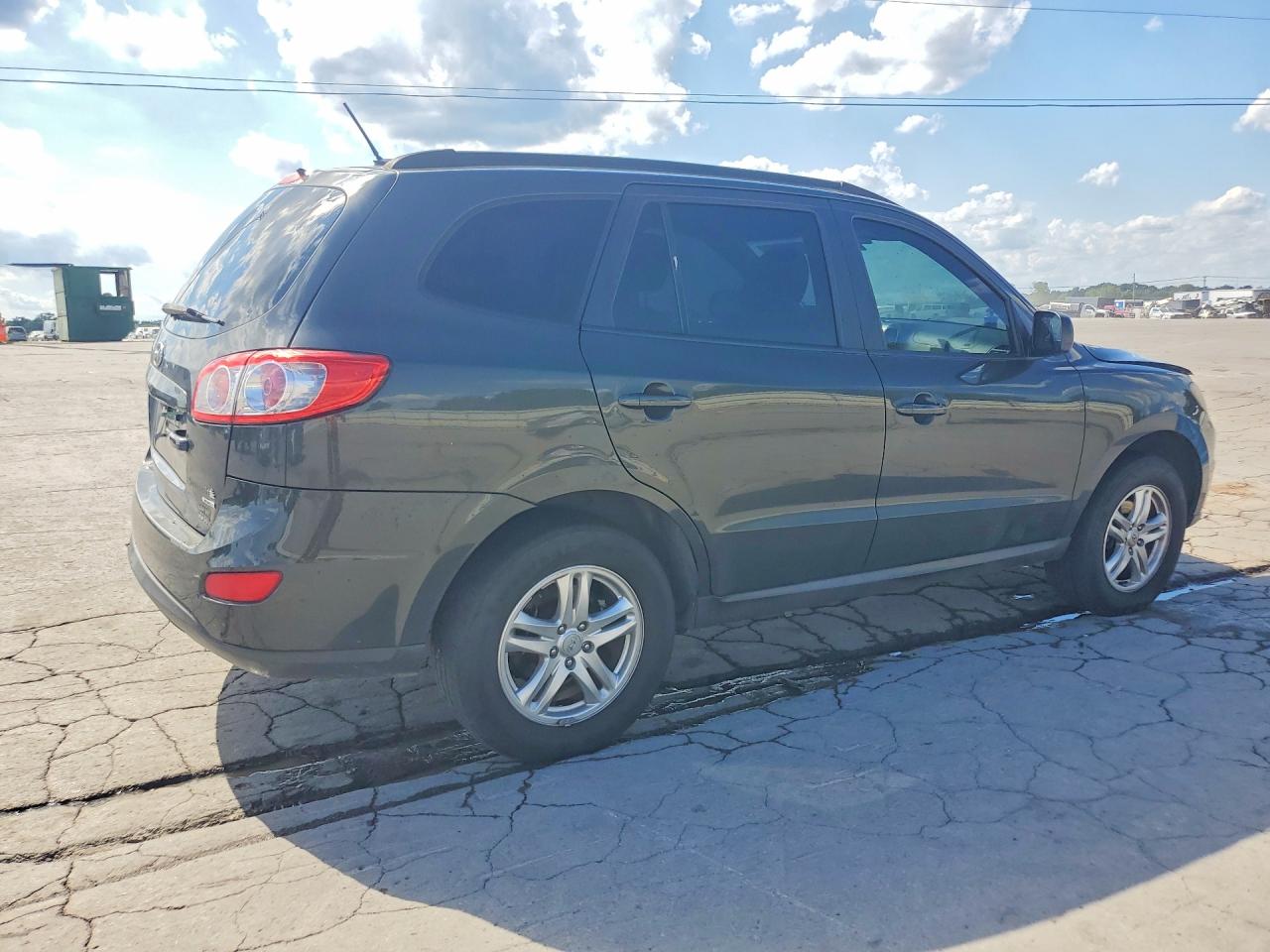 2011 Hyundai Santa Fe Gls Gray vin: 5XYZGDAB9BG074394