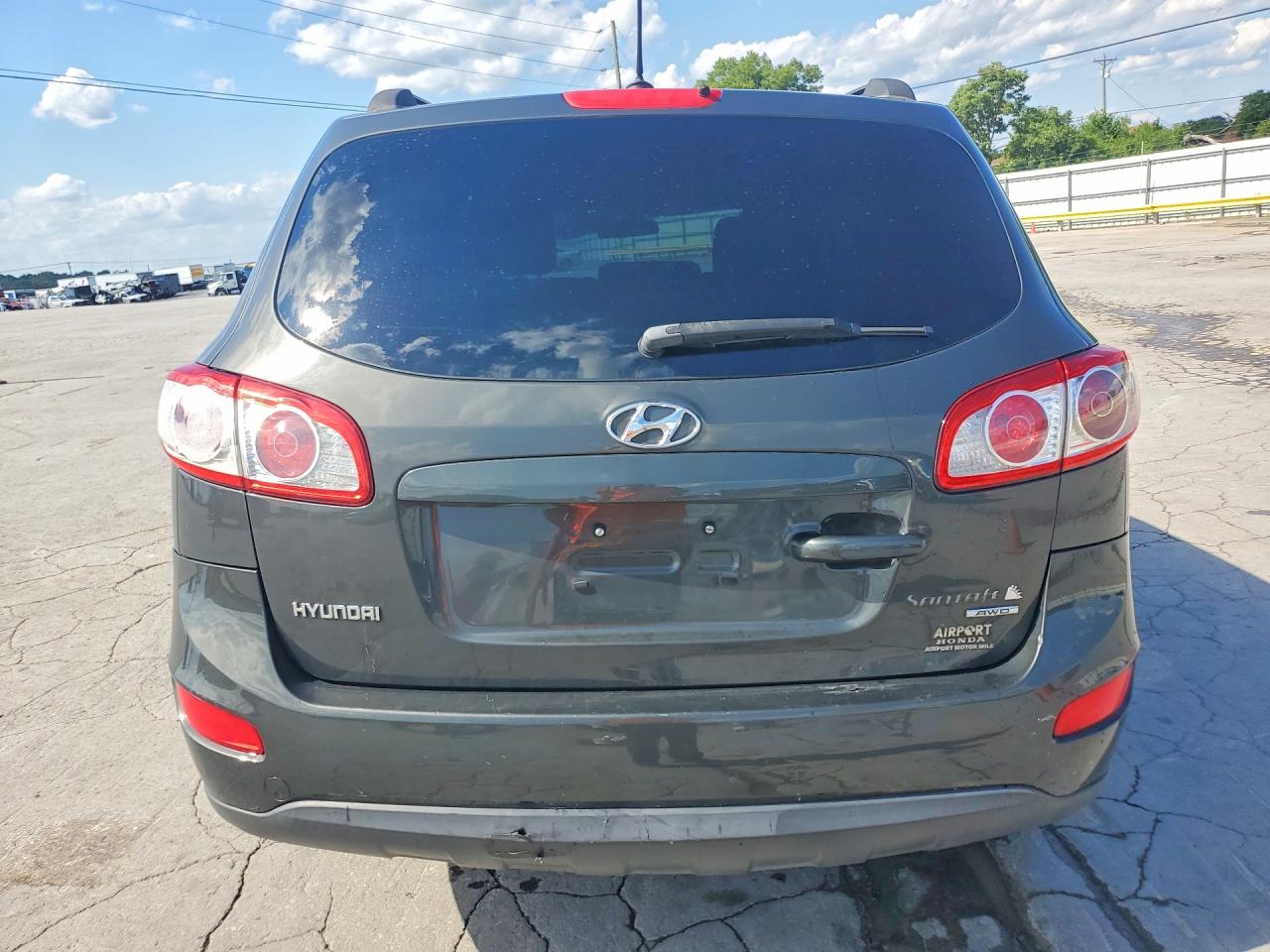 2011 Hyundai Santa Fe Gls Gray vin: 5XYZGDAB9BG074394