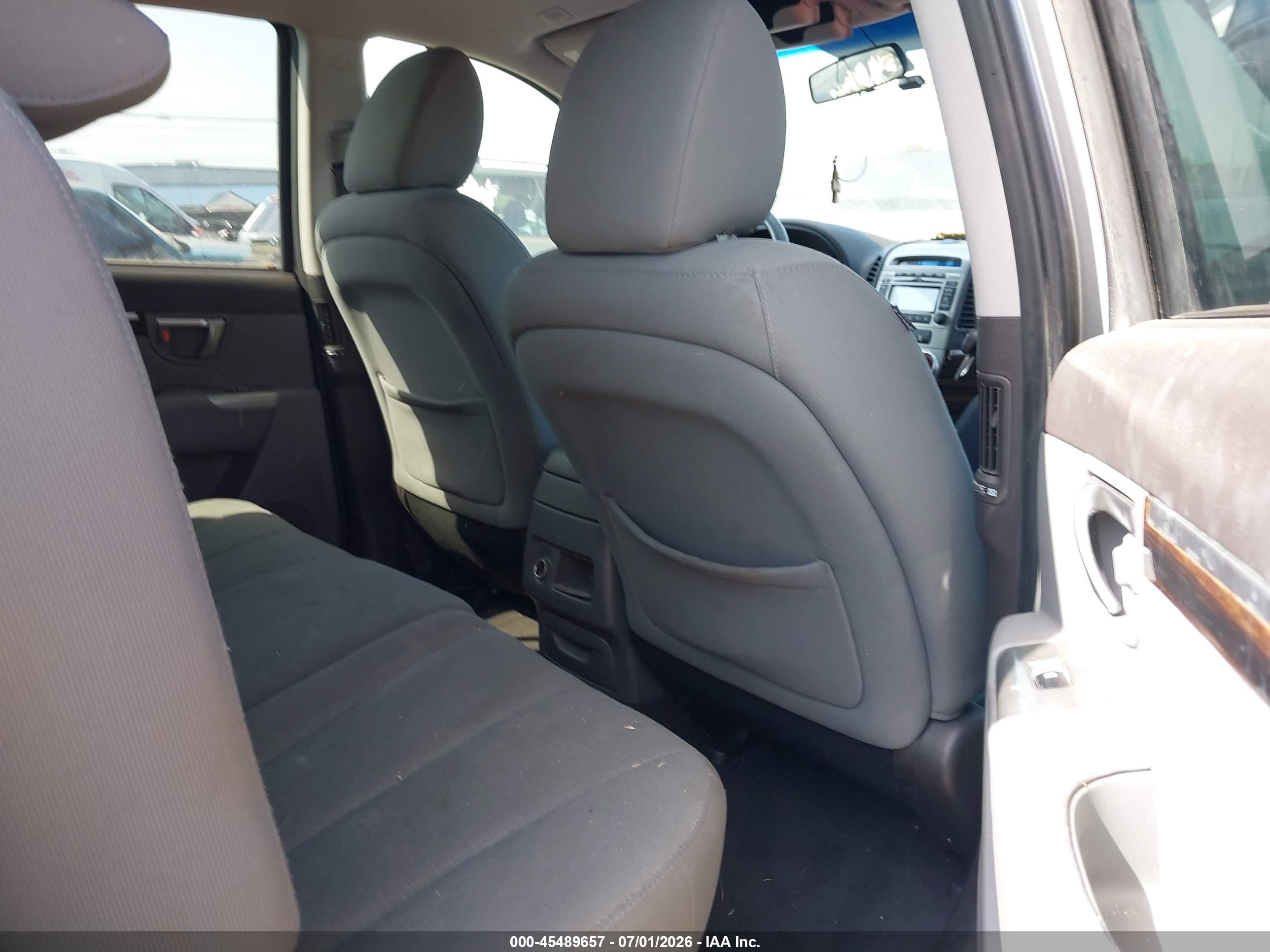 2012 Hyundai Santa Fe Gls Серый vin: 5XYZGDAB9CG100588