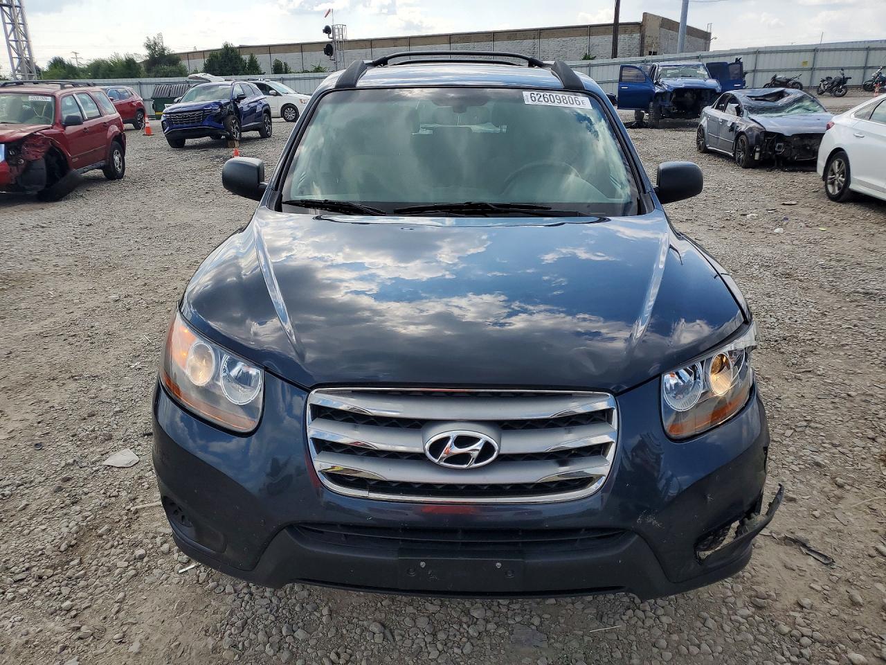 2012 Hyundai Santa Fe Gls Blue vin: 5XYZGDAB9CG104110