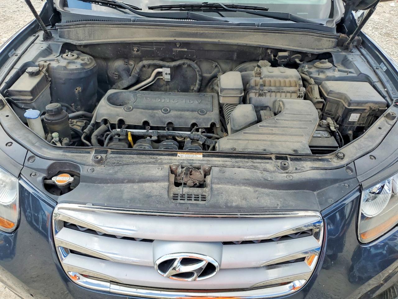 2012 Hyundai Santa Fe Gls Blue vin: 5XYZGDAB9CG104110