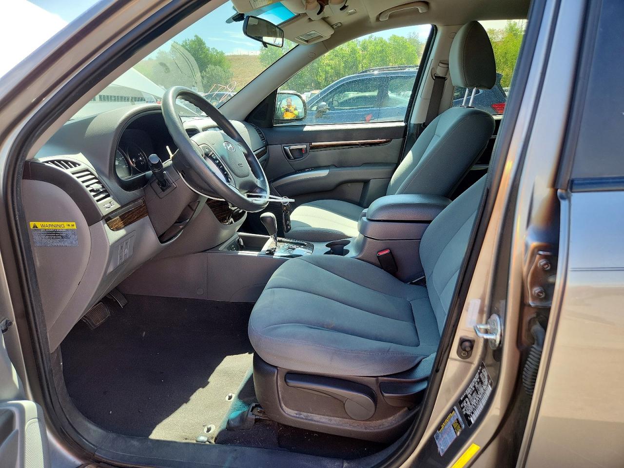 2011 Hyundai Santa Fe Gls Gray vin: 5XYZGDABXBG029366