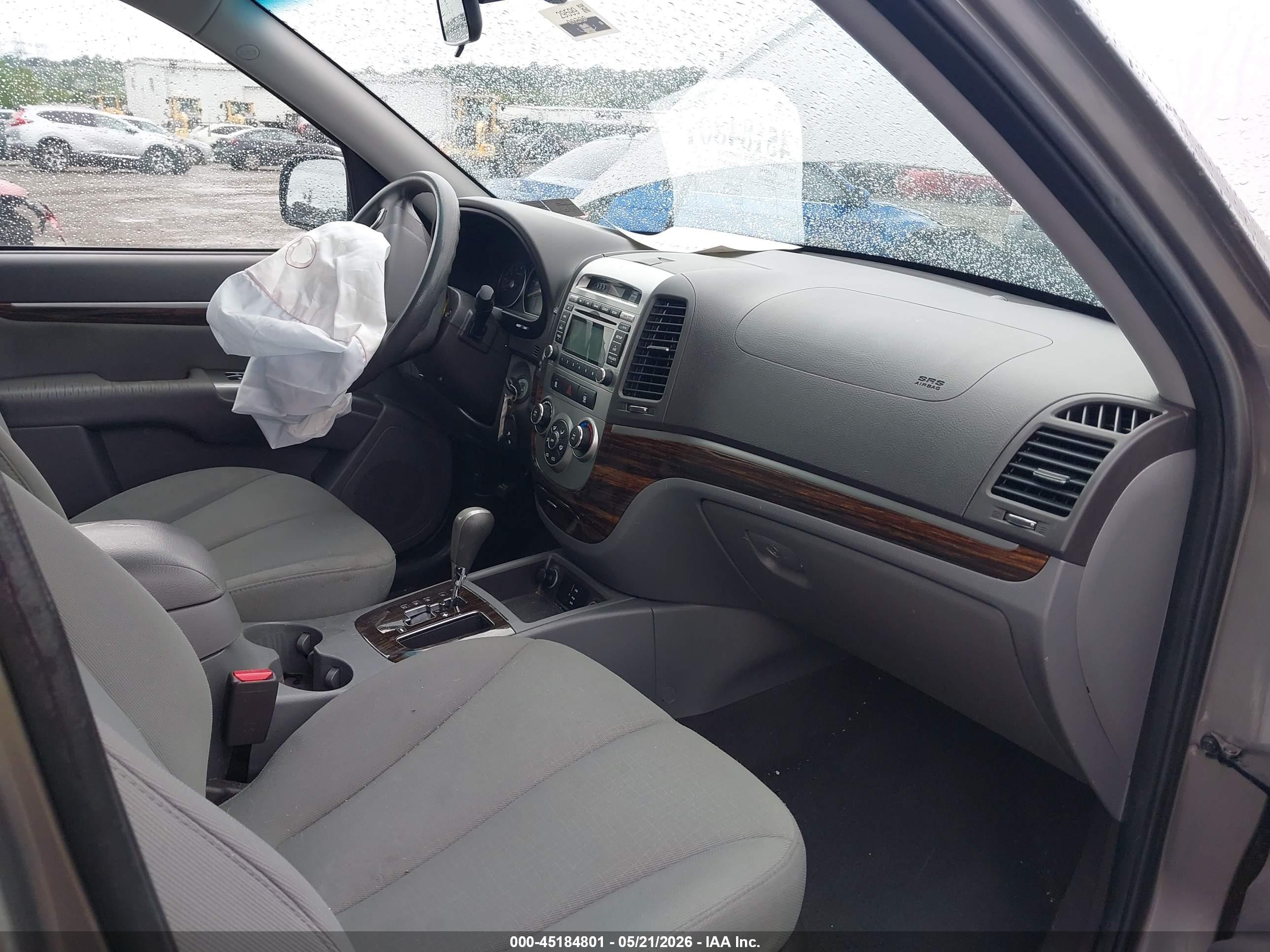 2011 Hyundai Santa Fe Gls Gray vin: 5XYZGDABXBG035703