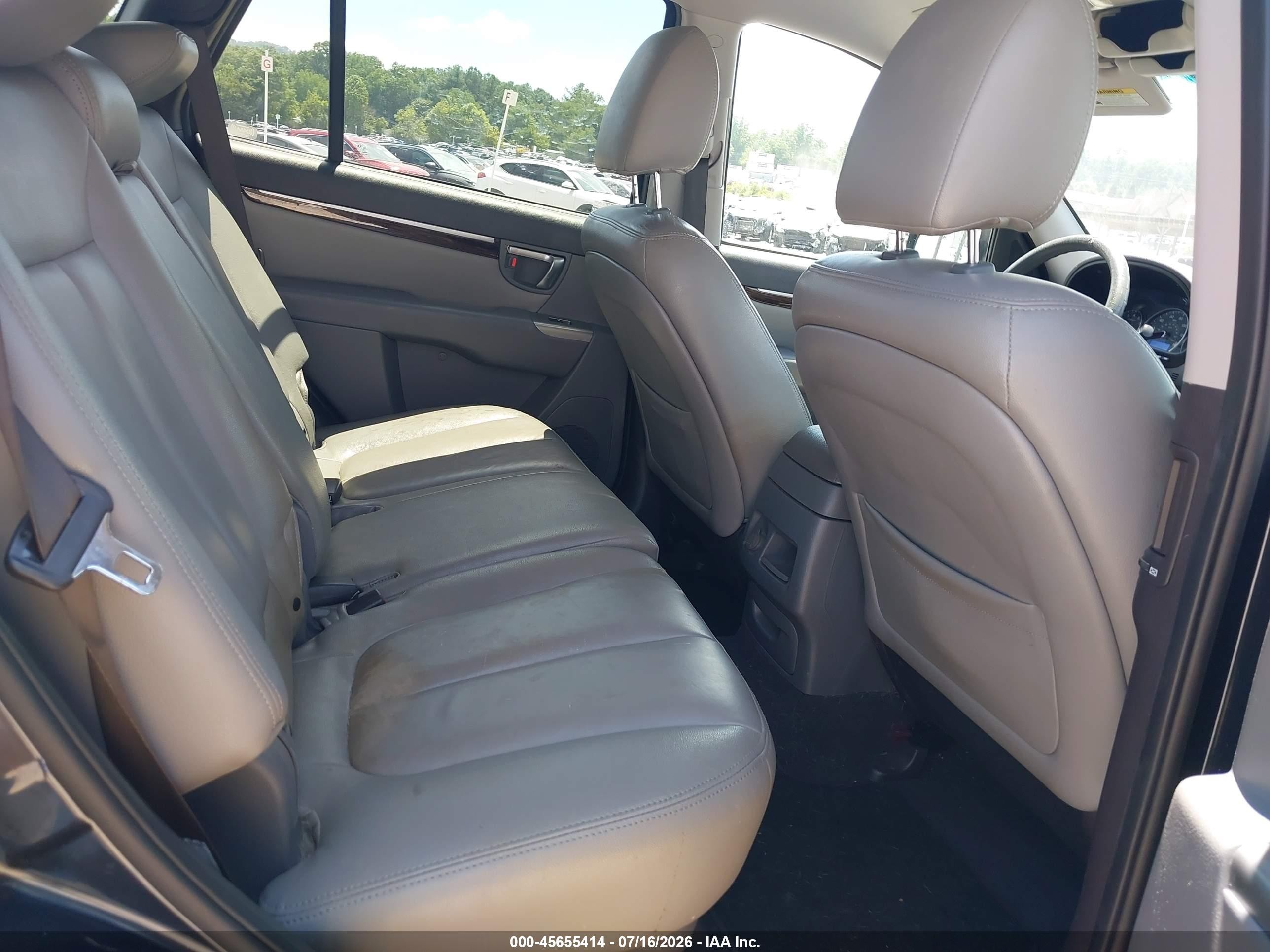 2012 Hyundai Santa Fe Gls Blue vin: 5XYZGDABXCG092081