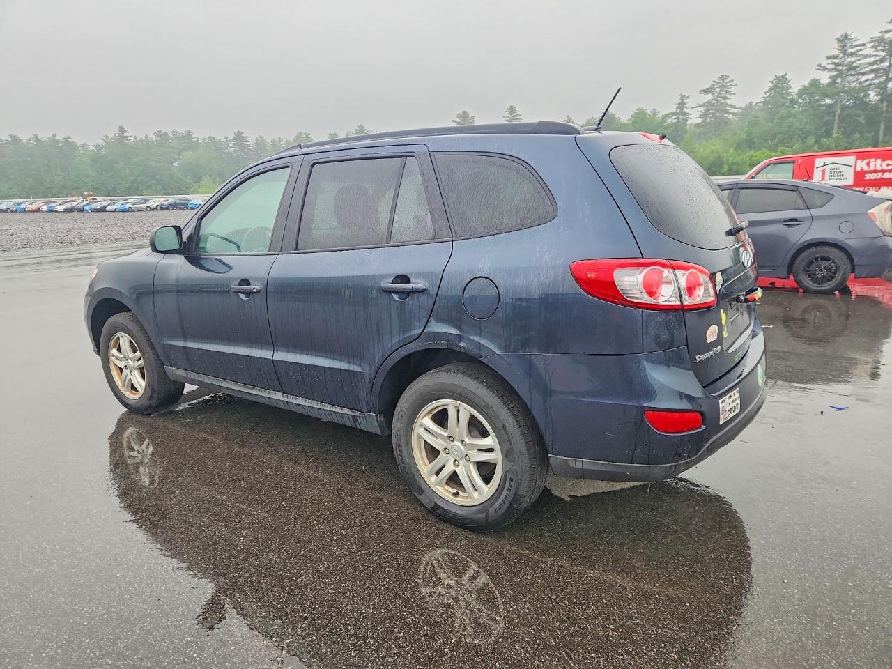 2012 Hyundai Santa Fe Gls Черный vin: 5XYZGDABXCG093117