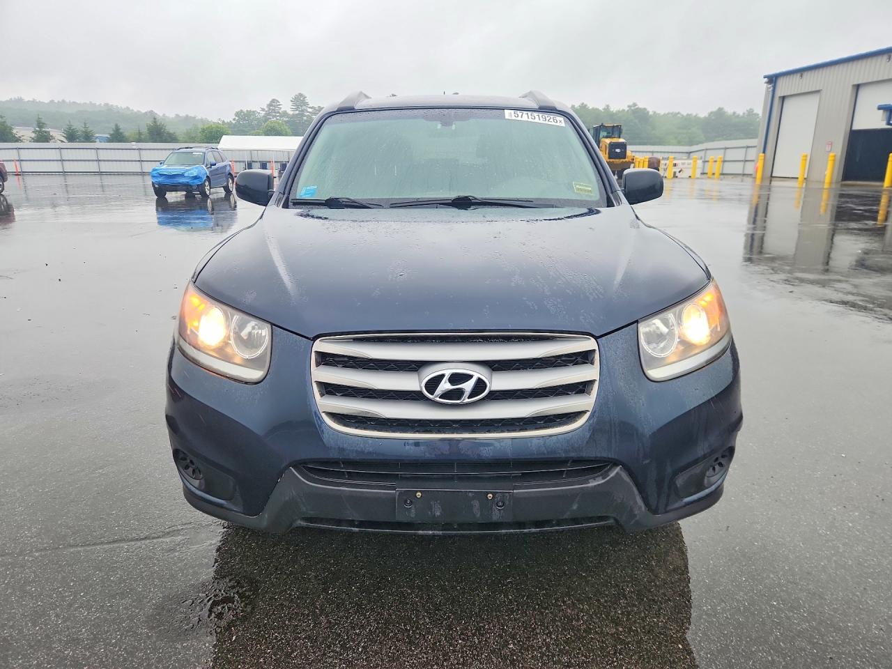 2012 Hyundai Santa Fe Gls Черный vin: 5XYZGDABXCG093117