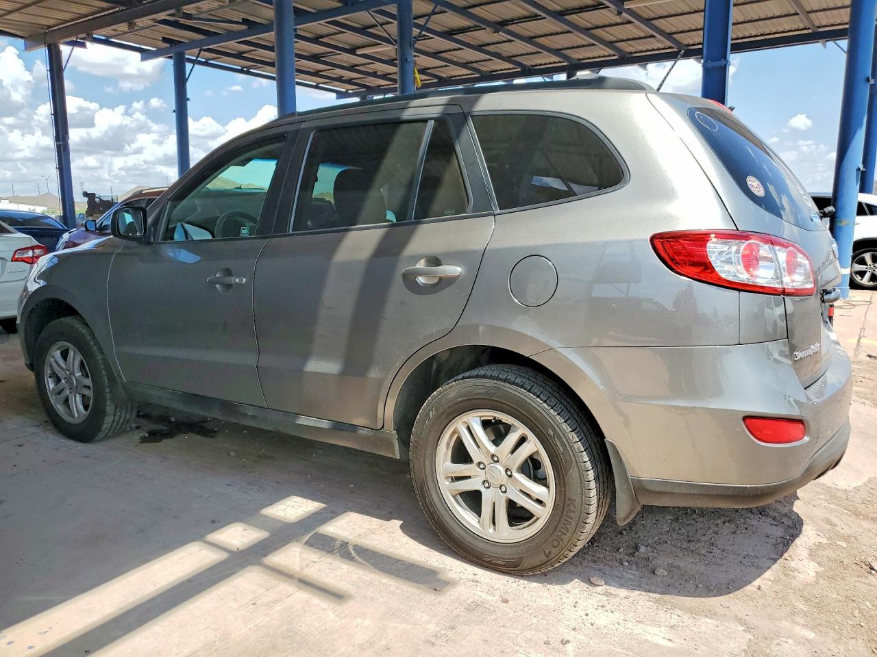 2012 Hyundai Santa Fe Gls Gray vin: 5XYZGDABXCG102706