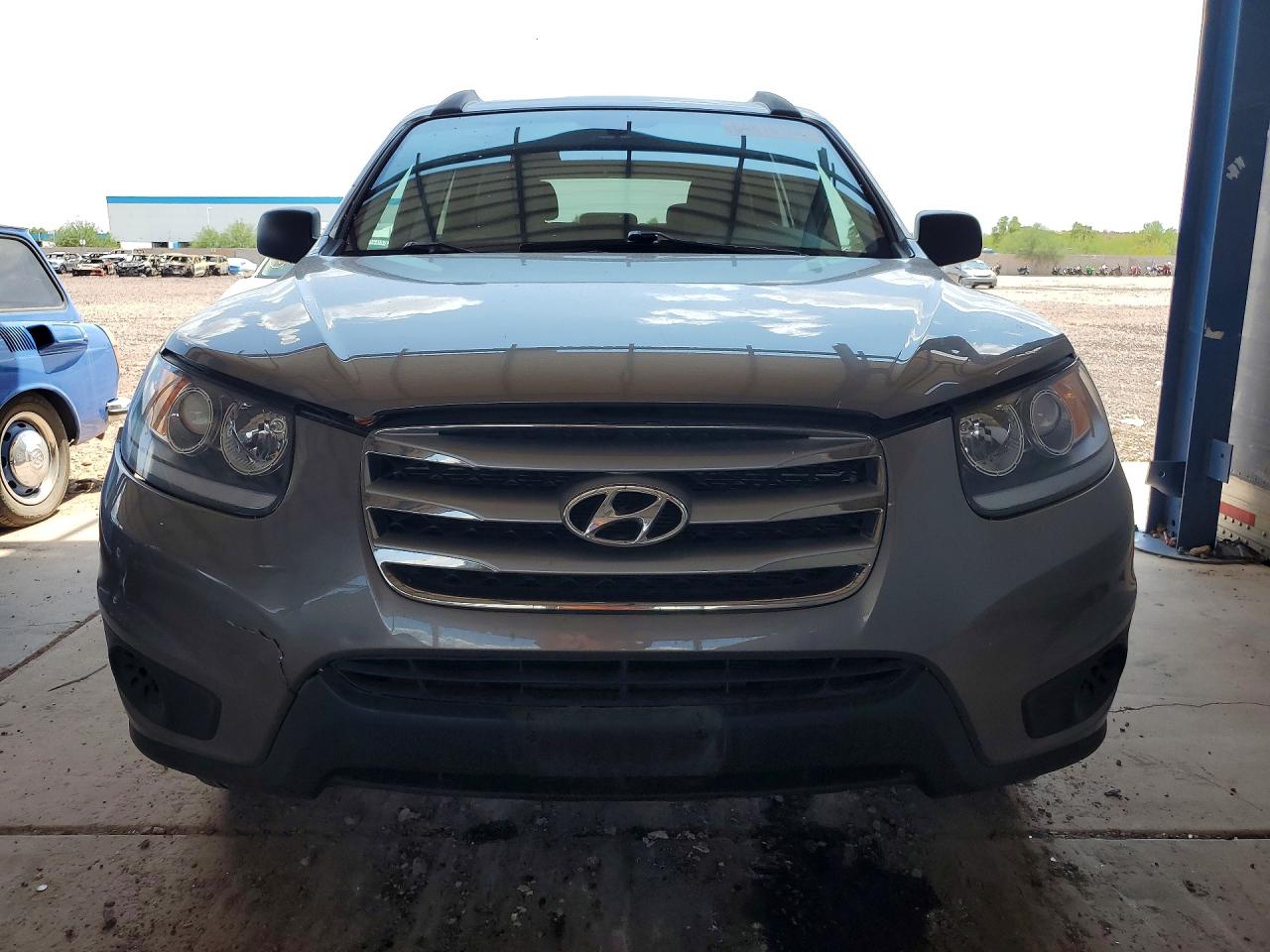 2012 Hyundai Santa Fe Gls Gray vin: 5XYZGDABXCG102706