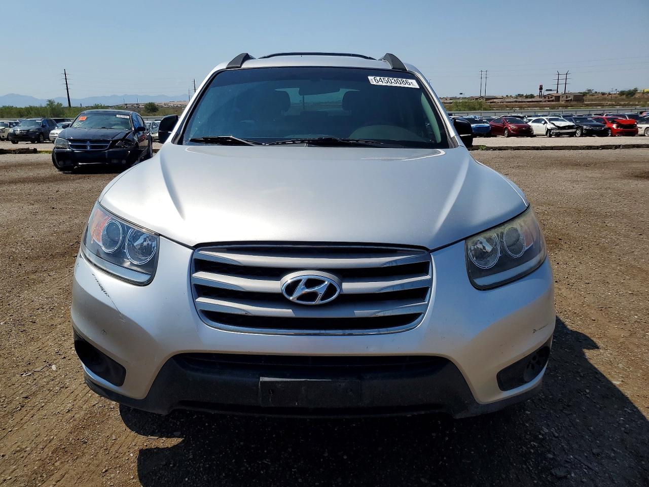 2012 Hyundai Santa Fe Gls Silver vin: 5XYZGDABXCG140288