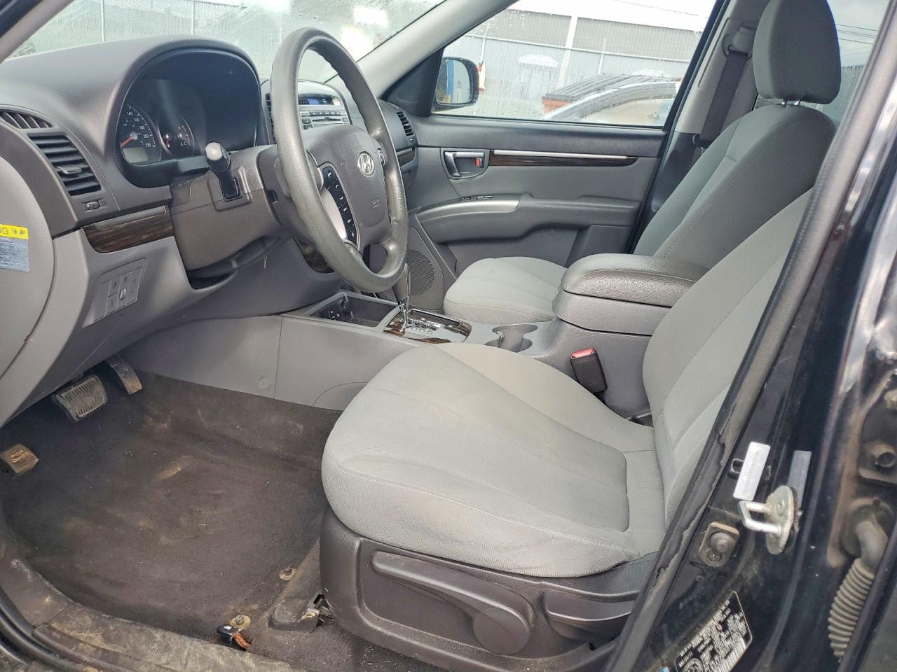 2011 Hyundai Santa Fe Gls Black vin: 5XYZGDAG1BG055706